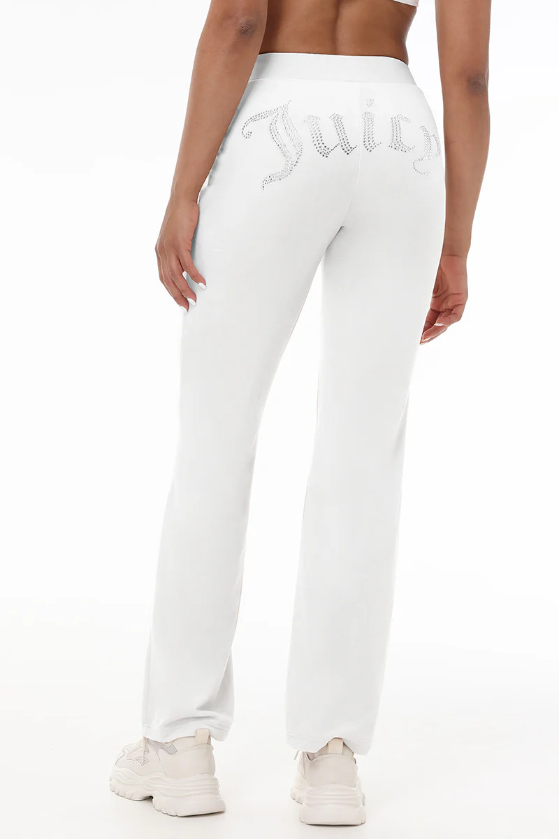 Custom Zodiac OG Big Bling Velour Track Pants