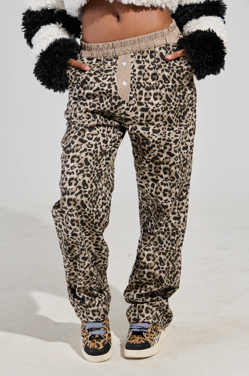 KISS ME CHEETAH PANT