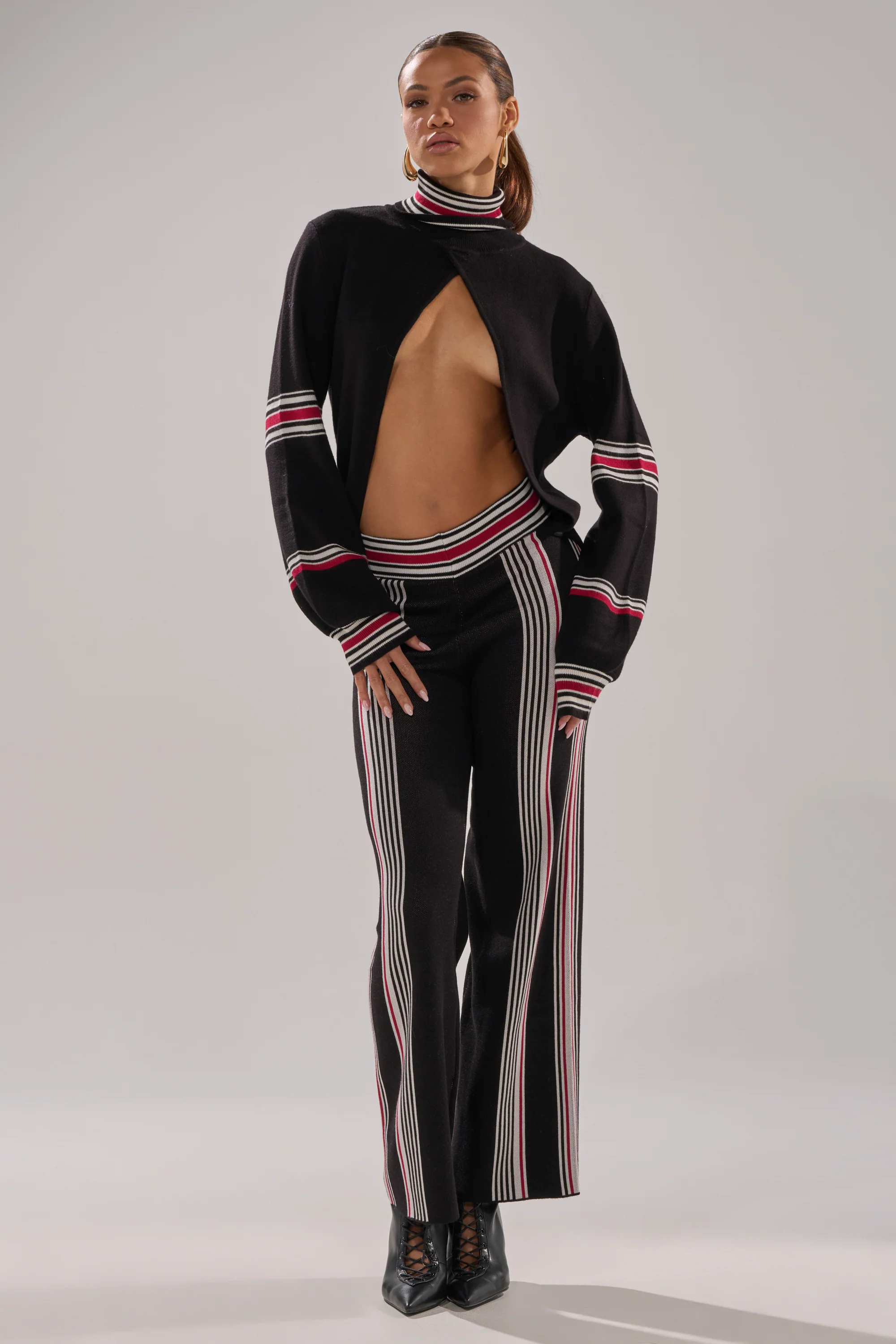 KENDALL SWEATER WIDE LEG PANT