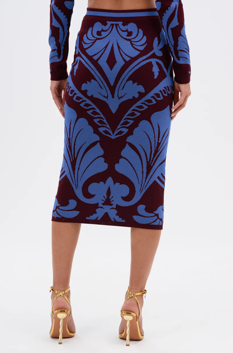 GIVE ME LOVE MIDI SKIRT