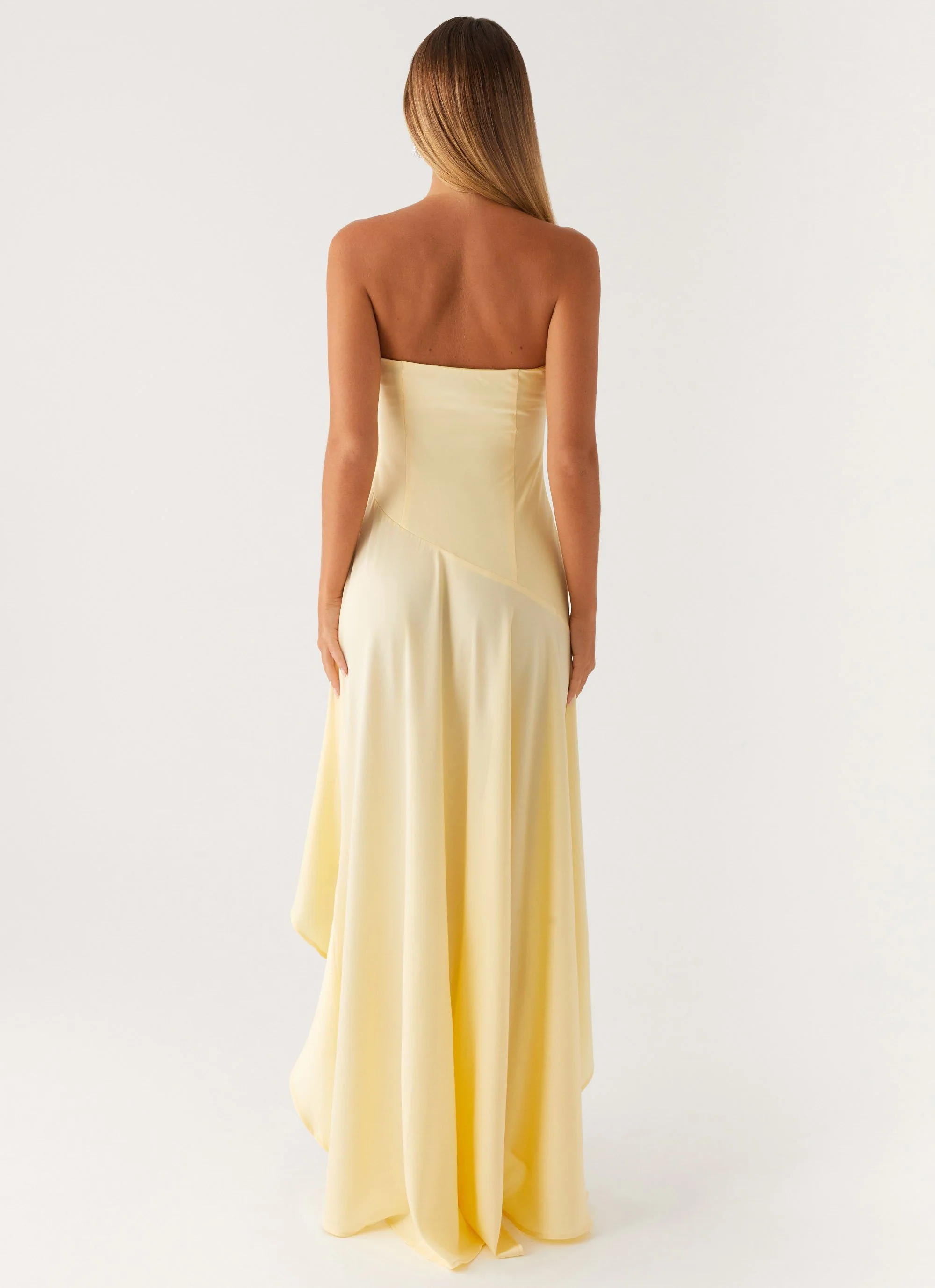 Bodie Maxi Dress - Pastel Yellow