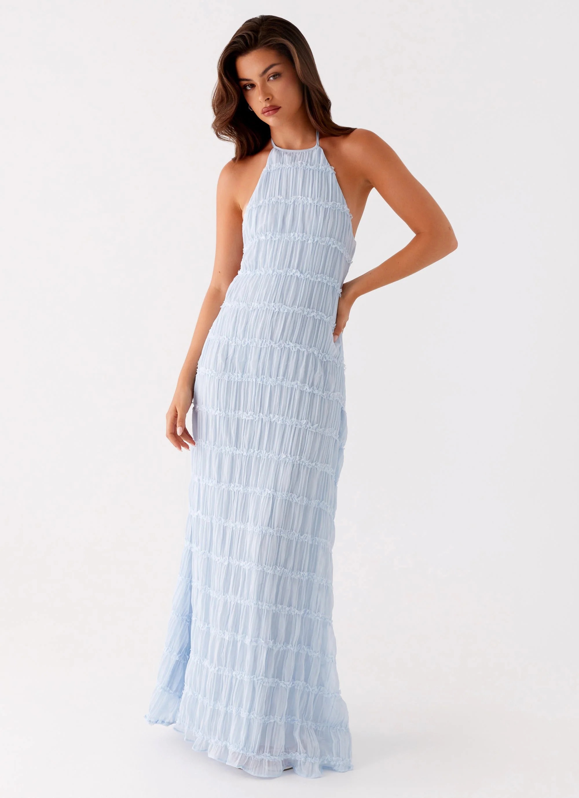 Aullie Maxi Dress - Blue