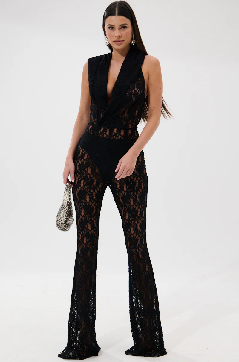 JUMPIN AROUND LACE JUMPSUIT