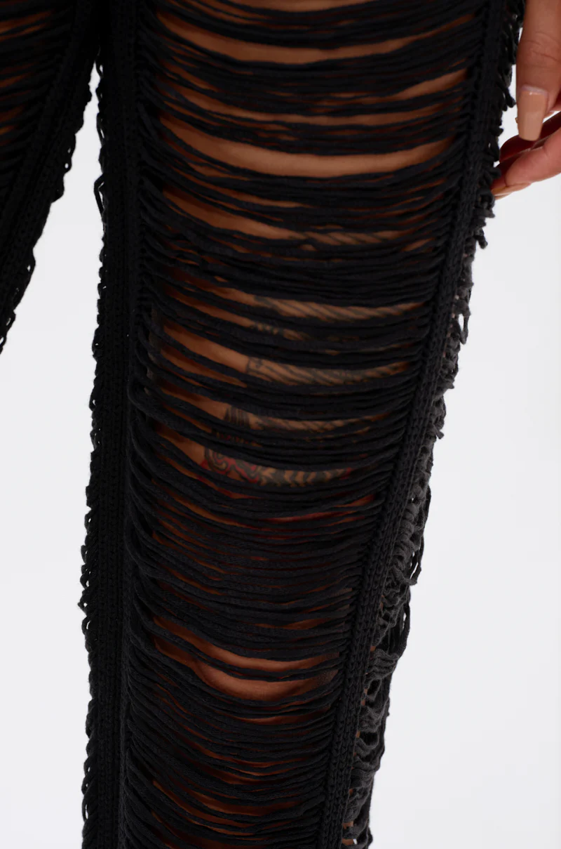 IT GIRL SHREDDED JUMPSUIT