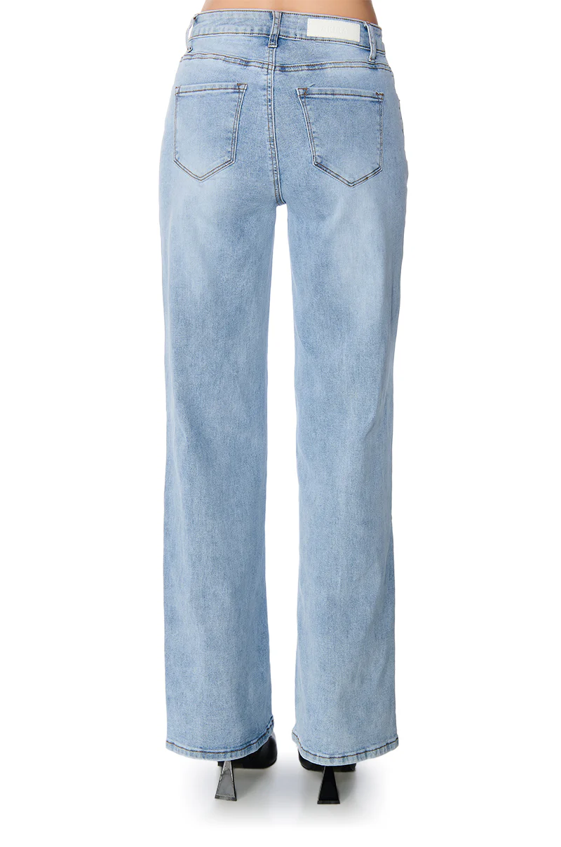 PERFECT FIT EVERYDAY WIDE LEG DENIM