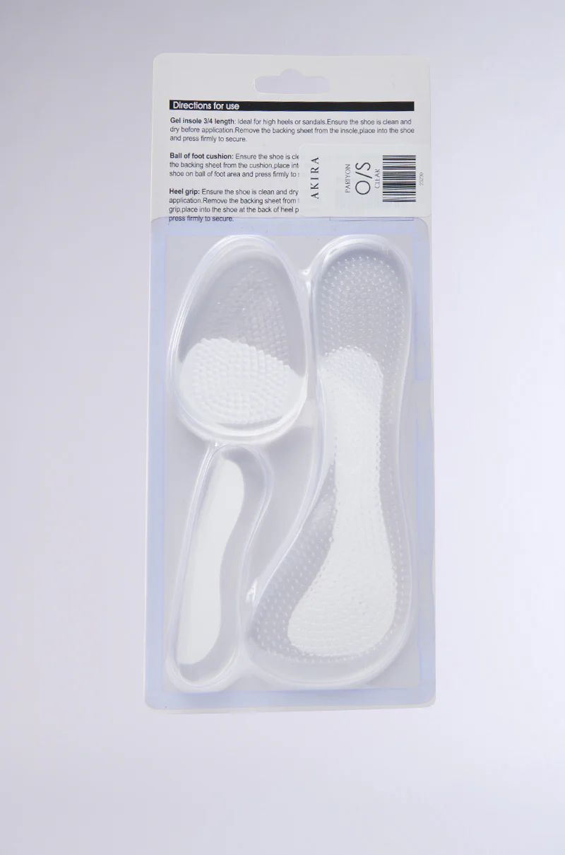 PARTY ON GEL INSOLE SET