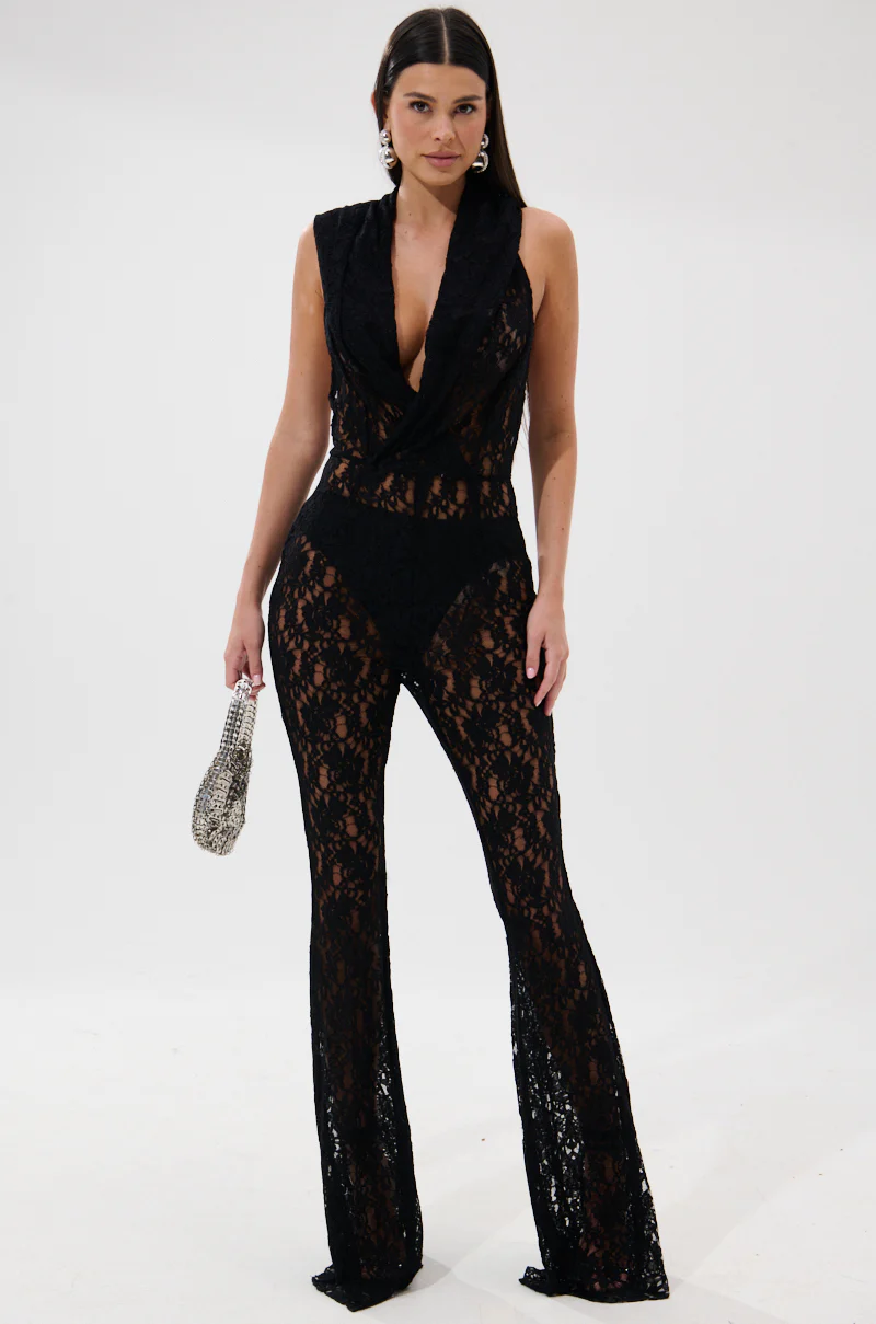 JUMPIN AROUND LACE JUMPSUIT