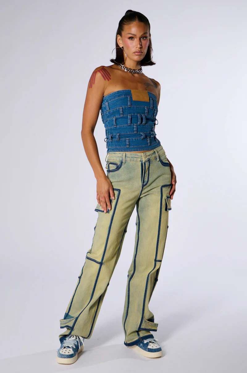 REPEAT AFTER ME DENIM PANT