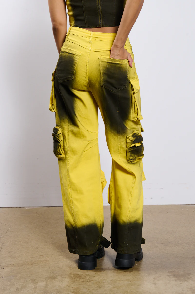 WHAT THE PRICE DENIM CARGO PANT