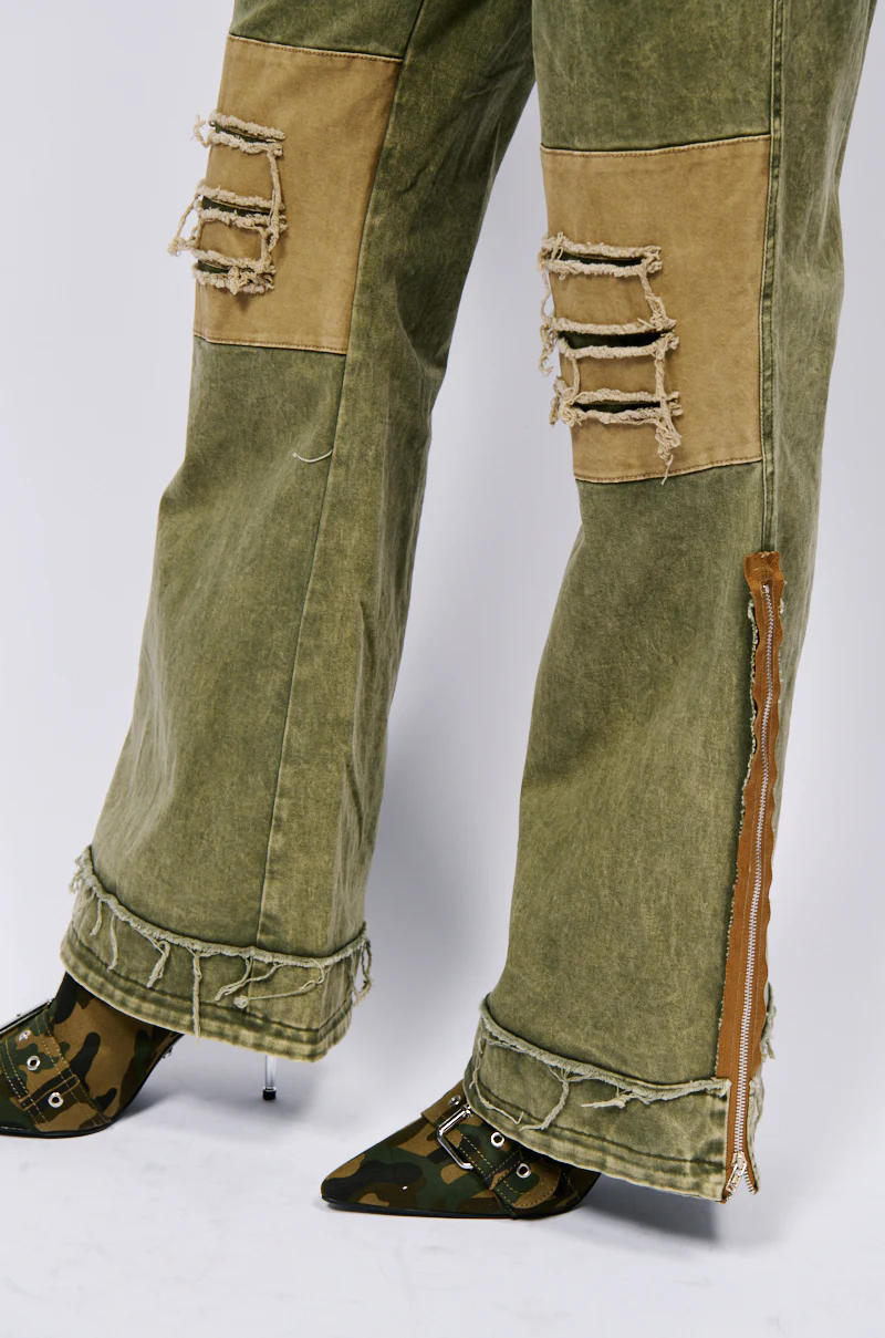 KILL THE LIGHTS FLARE DENIM PANT