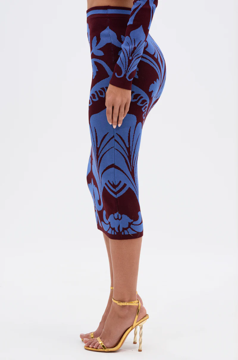 GIVE ME LOVE MIDI SKIRT