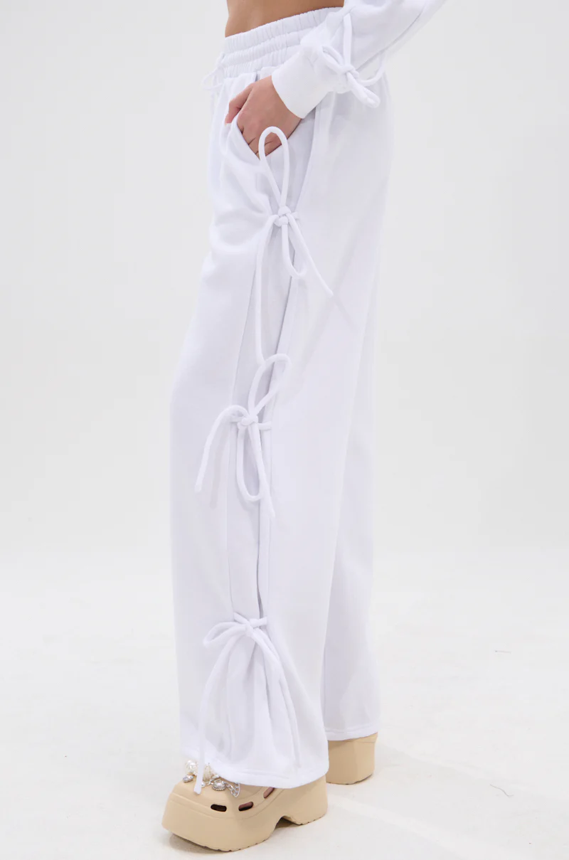 TIE ME UP SWEATPANTS