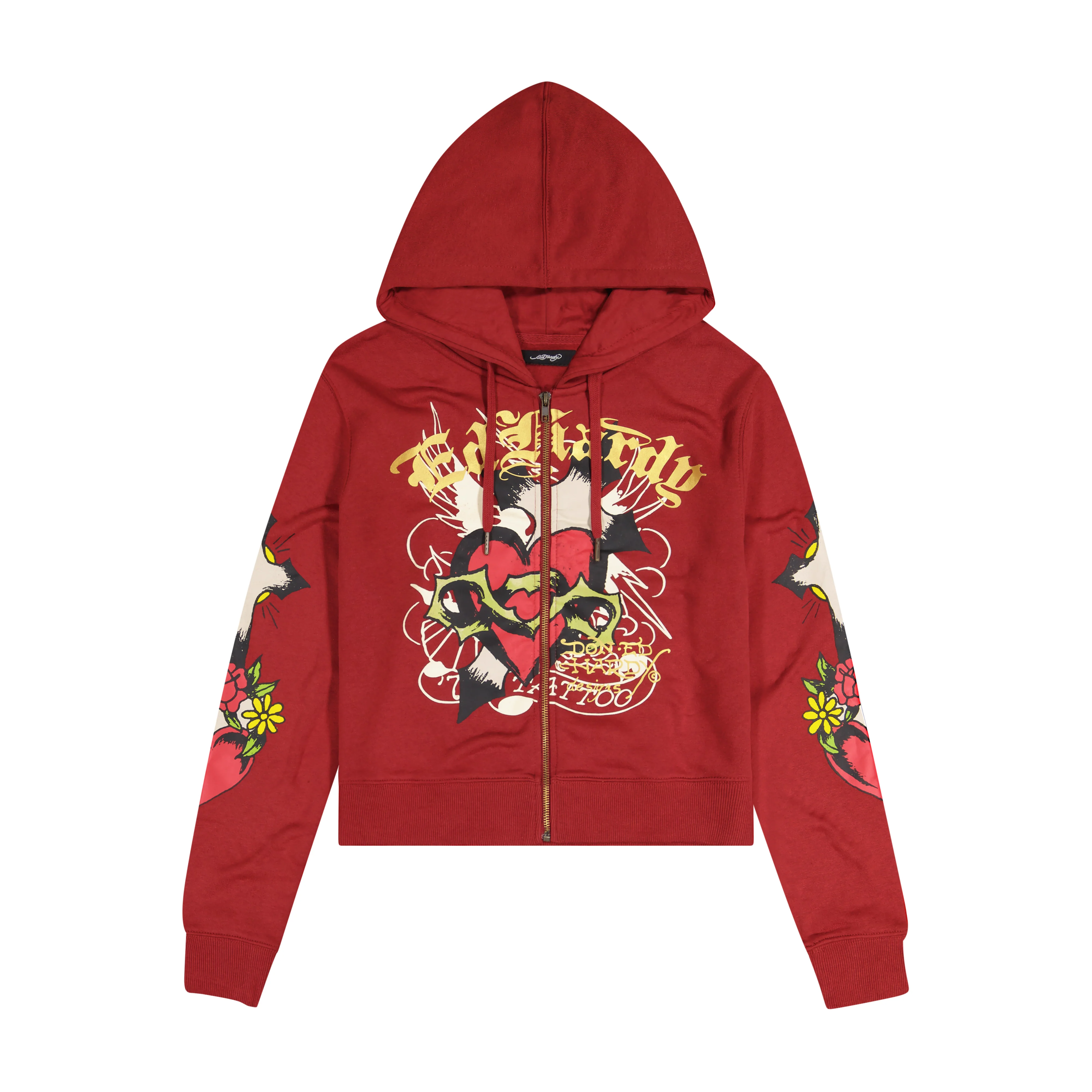 Sacred Heart Zip Front Hoodie (Relaxed)