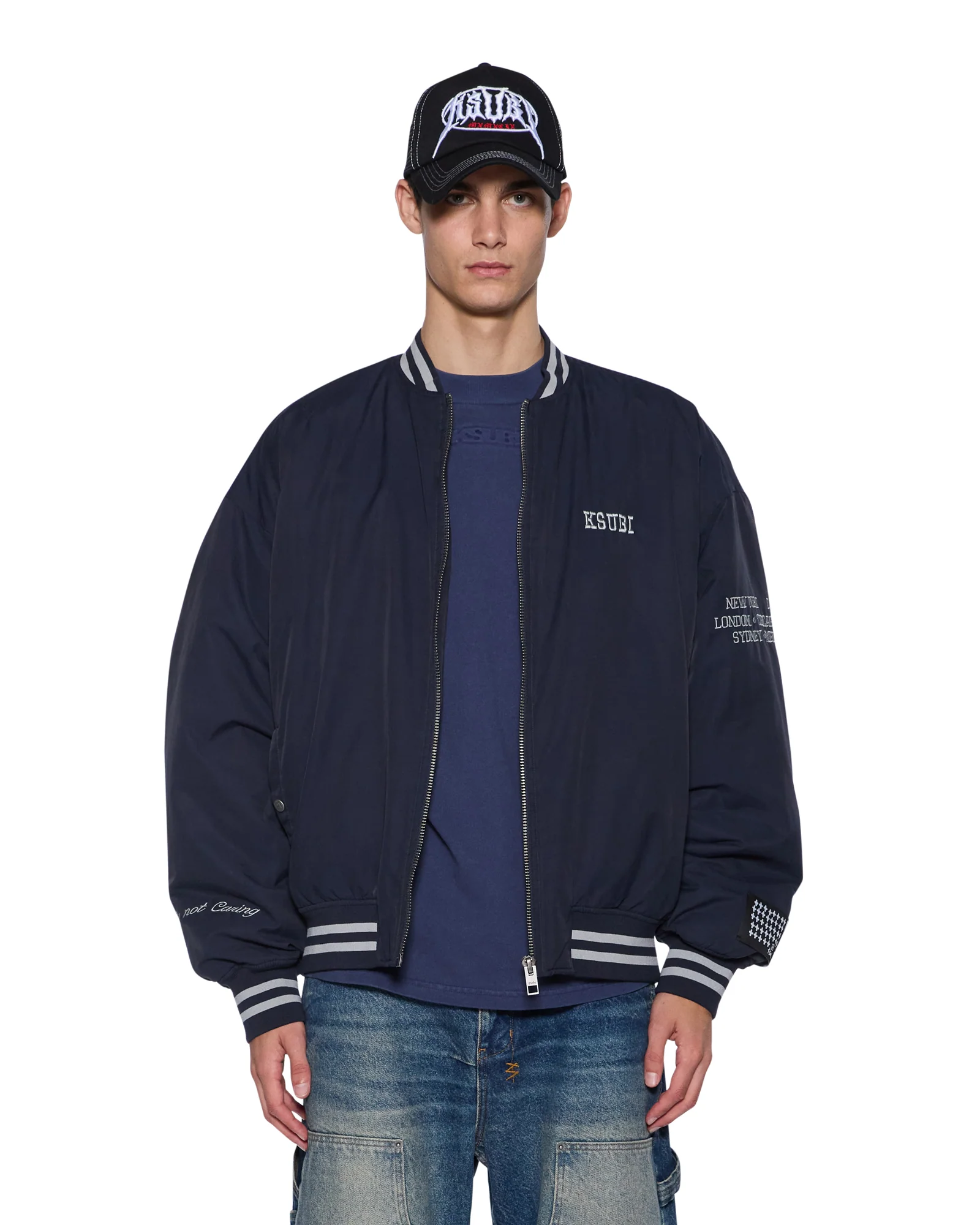 ROYALTY MA-1 BOMBER NAVY