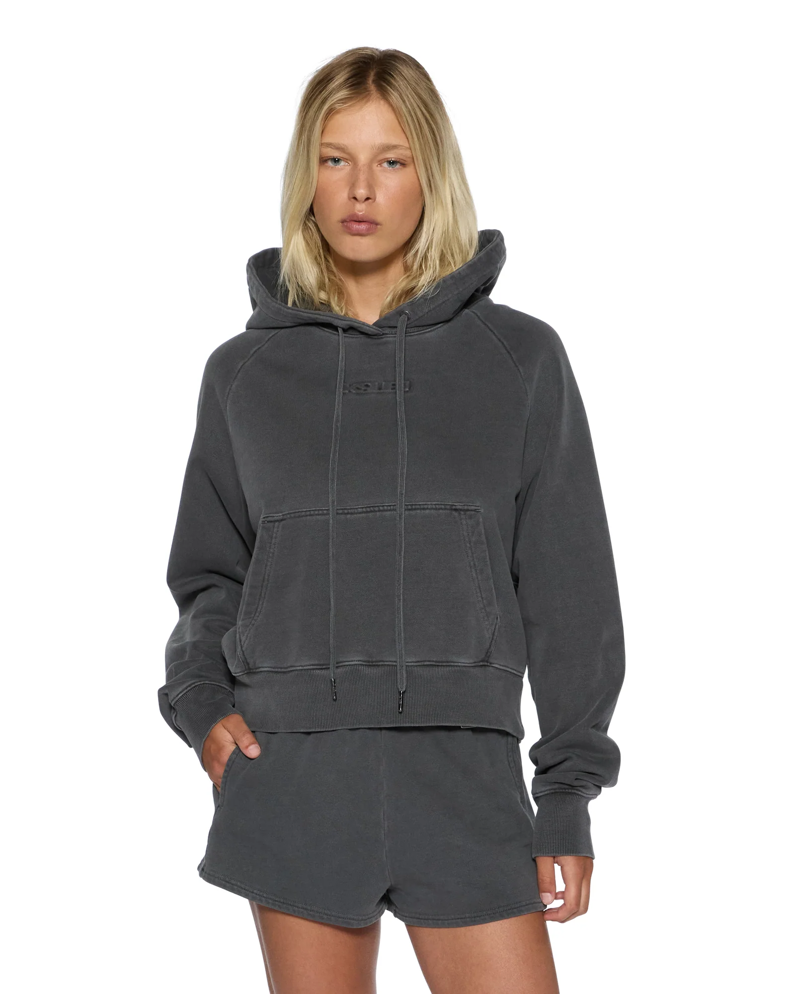 ORIGIN HOODIE CHARCOAL