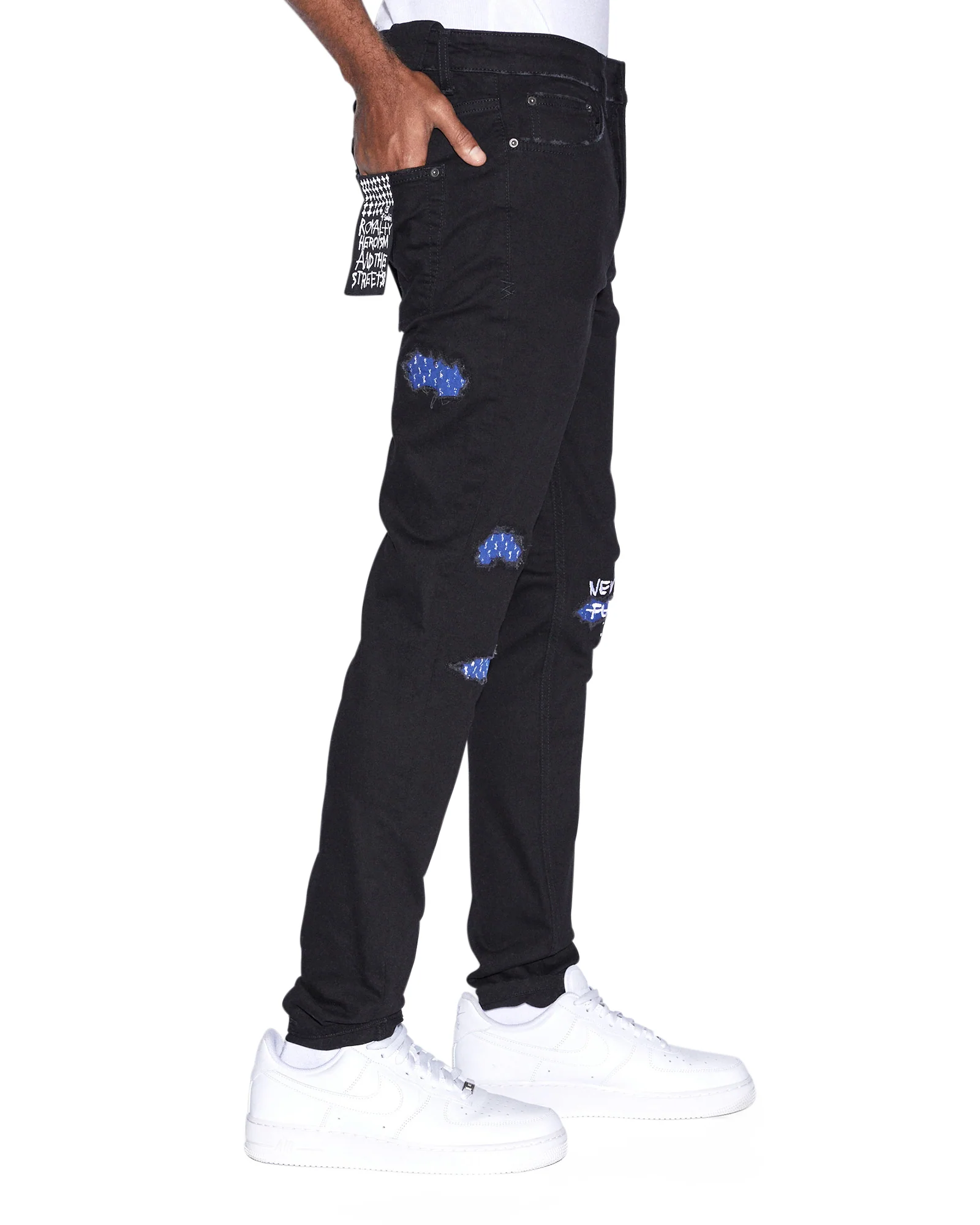 CHITCH NYC LAID BLACK