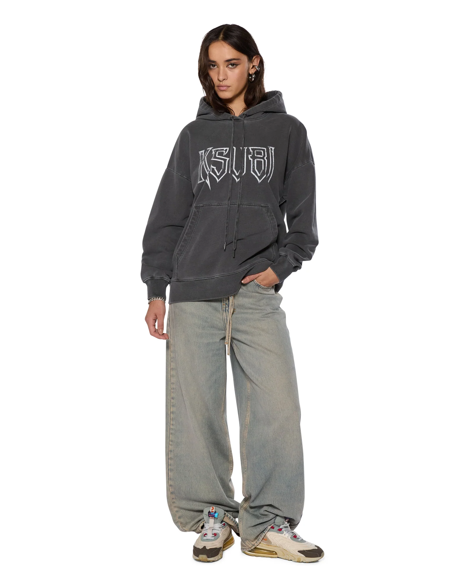 KINGDOM OH G HOODIE CHARCOAL