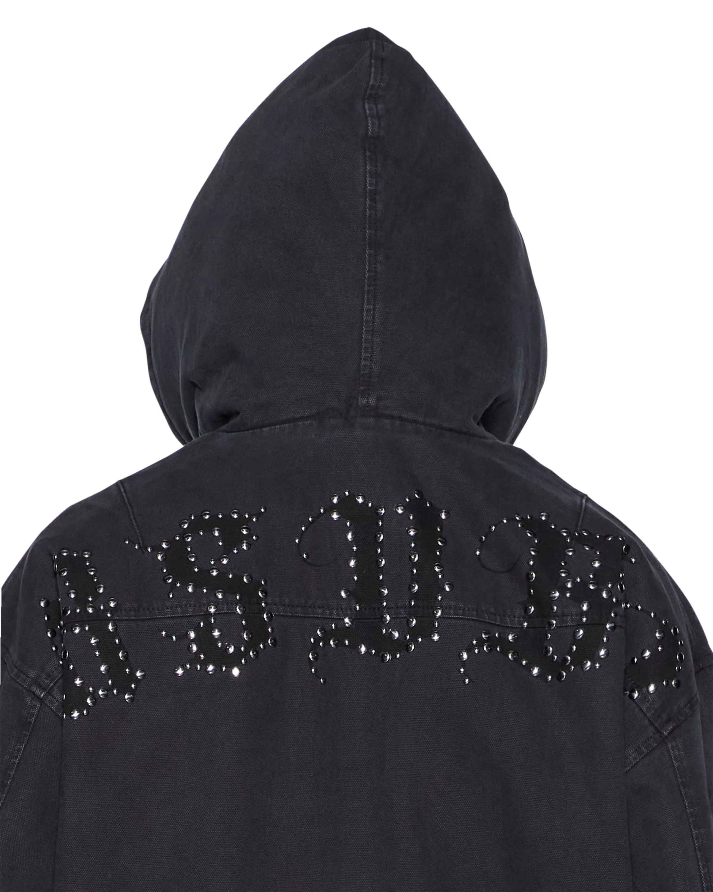 BOMBER JACKET STUD BLACK