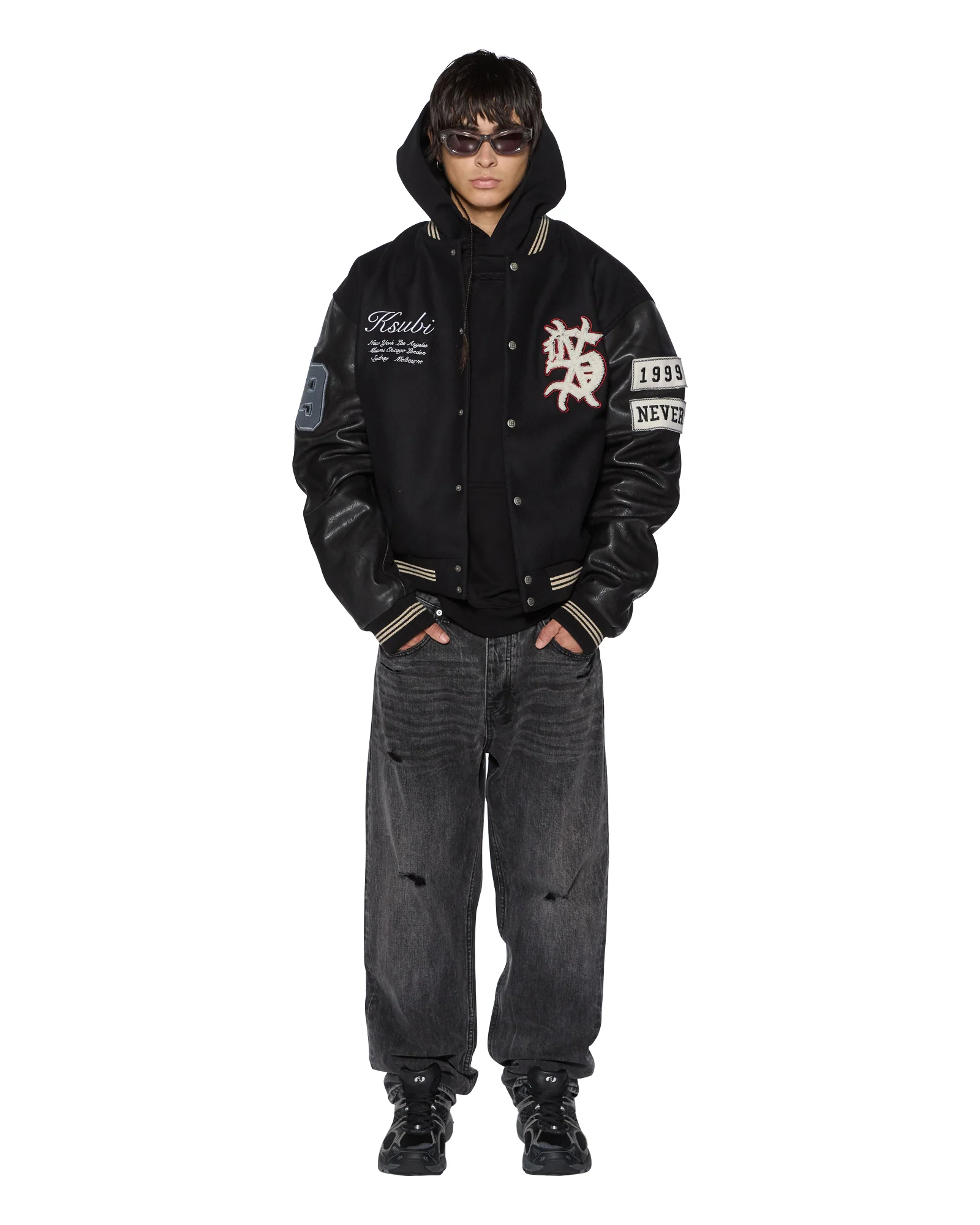 INTRUDER EKCESS HOODIE JET BLACK