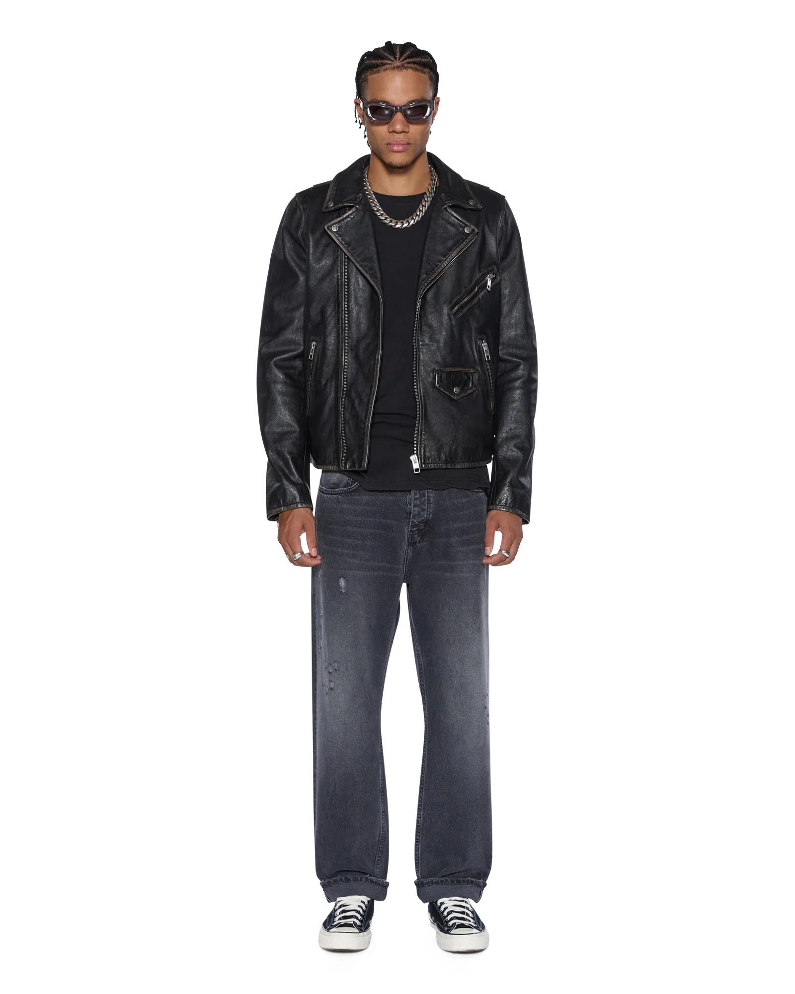 ANTI K SELVEDGE CHICAGO BLACK