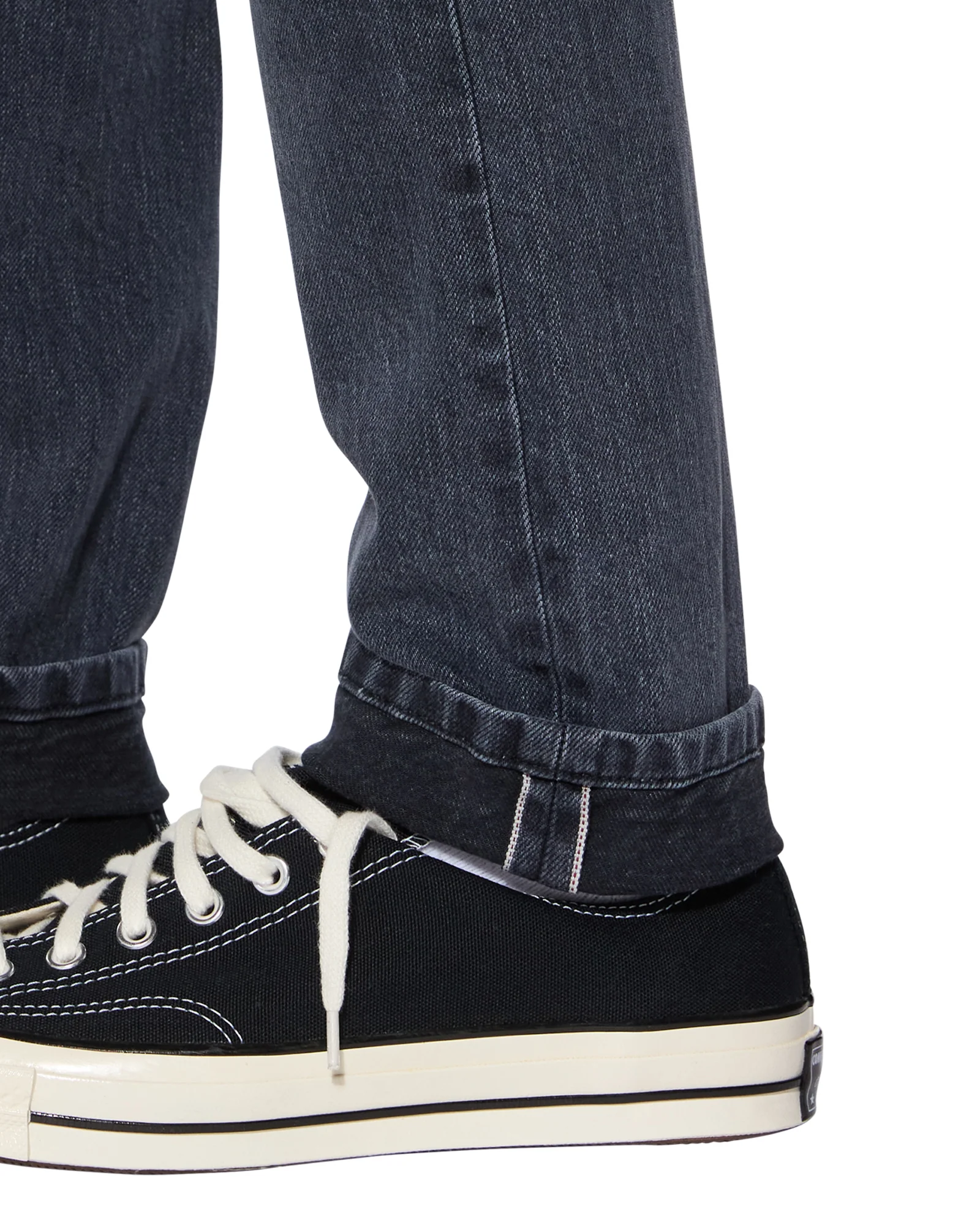 CHITCH SELVEDGE NY BLACK