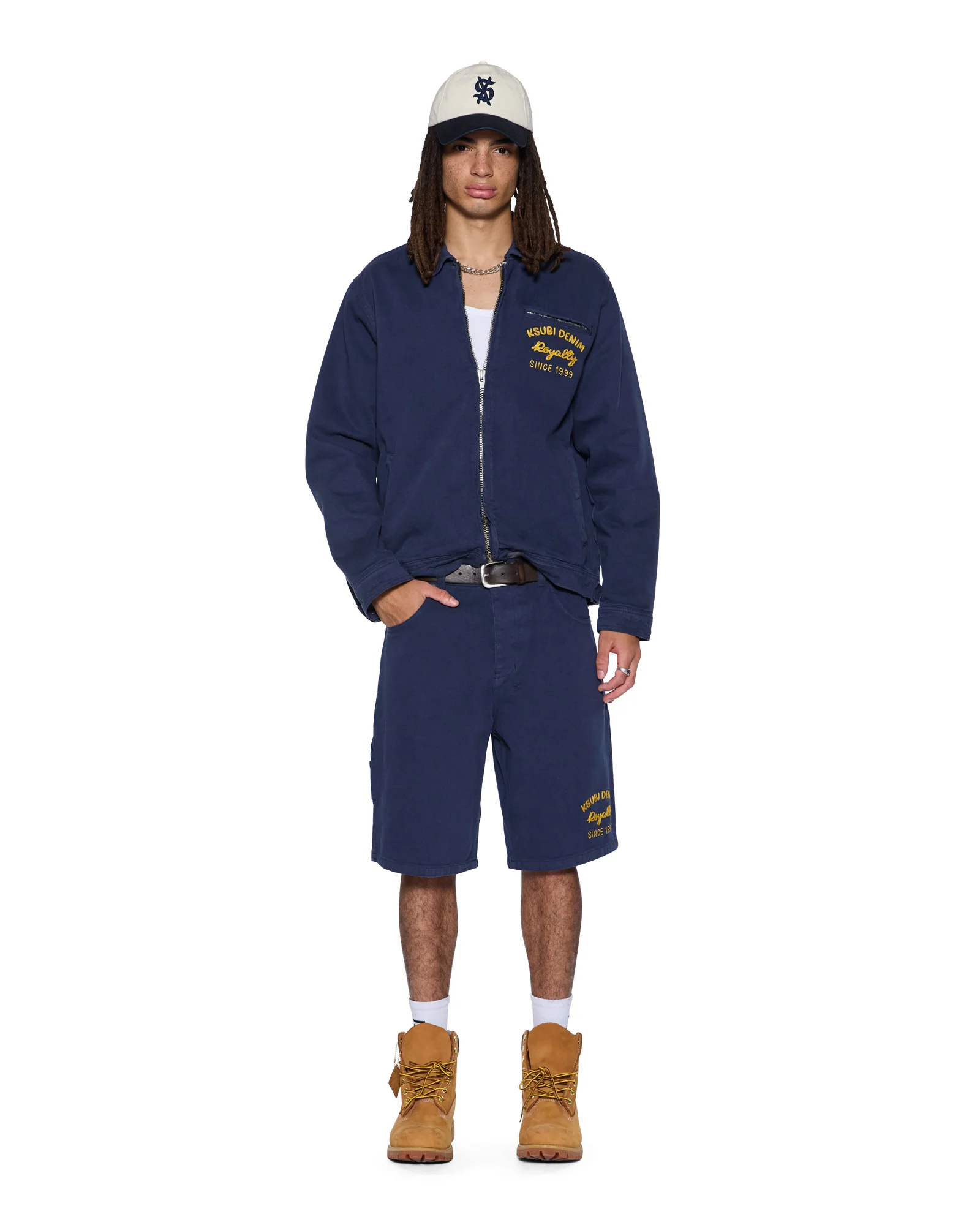 MECHANIK CHAINSTITCH JACKET INK BLUE