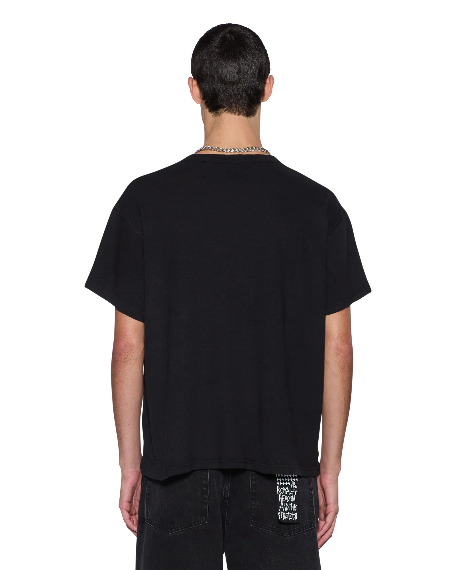 SLUB SID SS TEE BLACK
