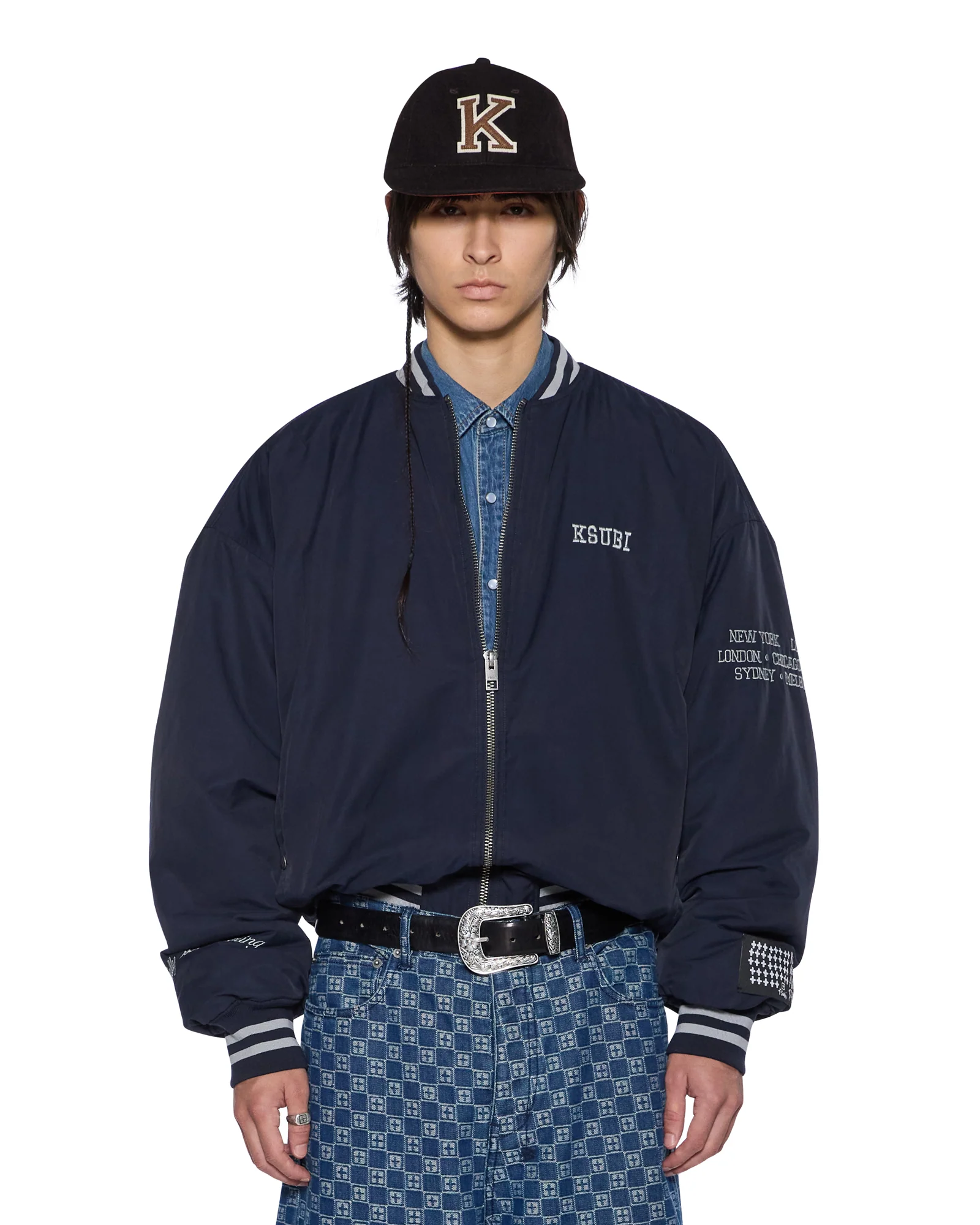 ROYALTY MA-1 BOMBER NAVY