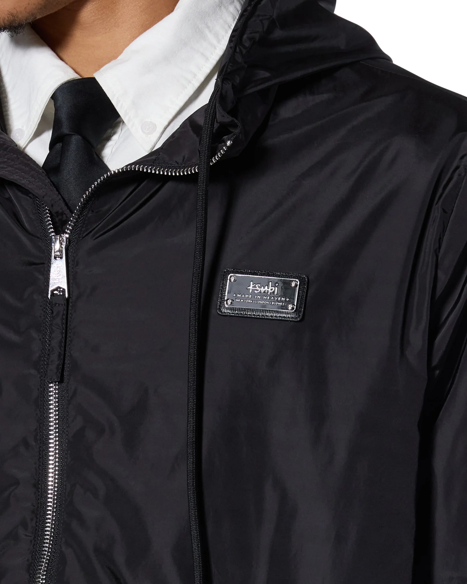 TEK NYLON JACKET BLACK