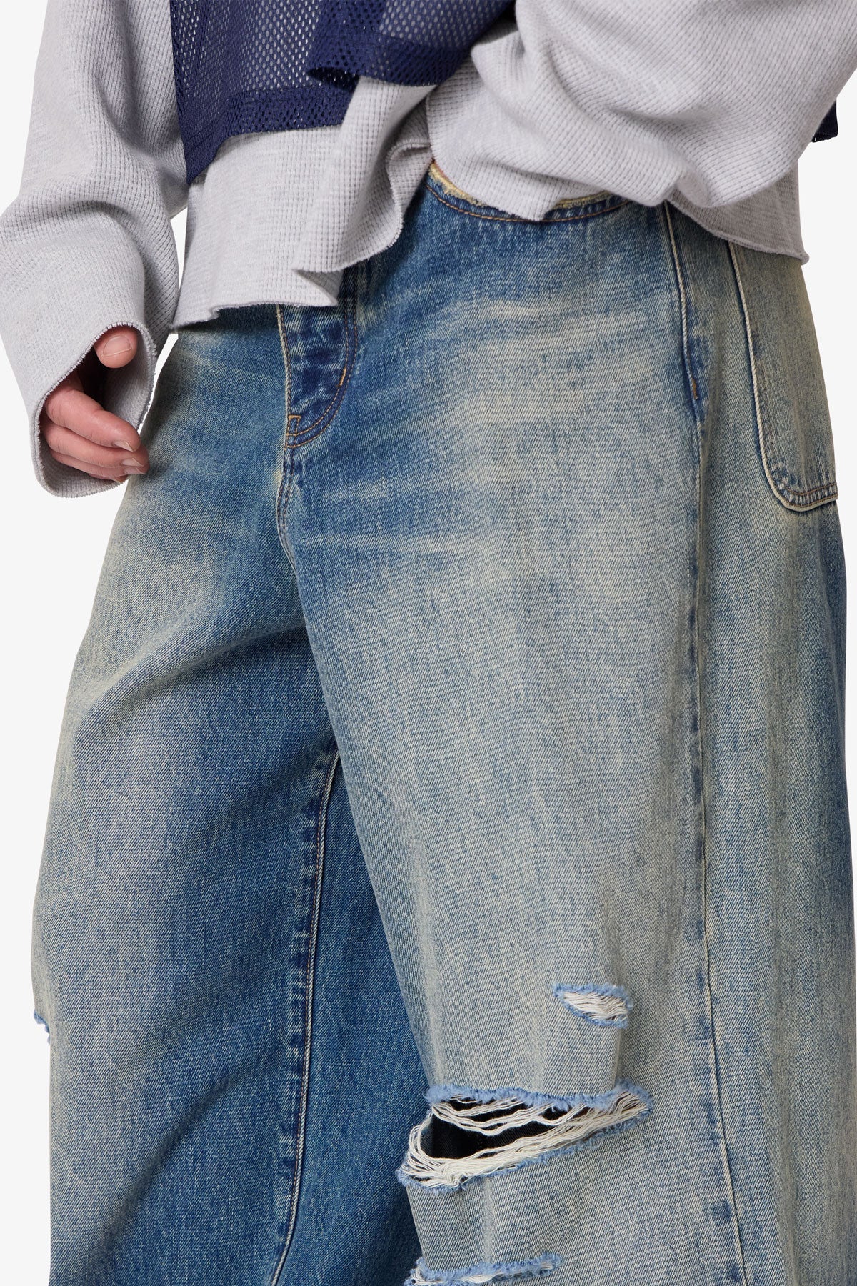 Baggy Rave Denim - Blue