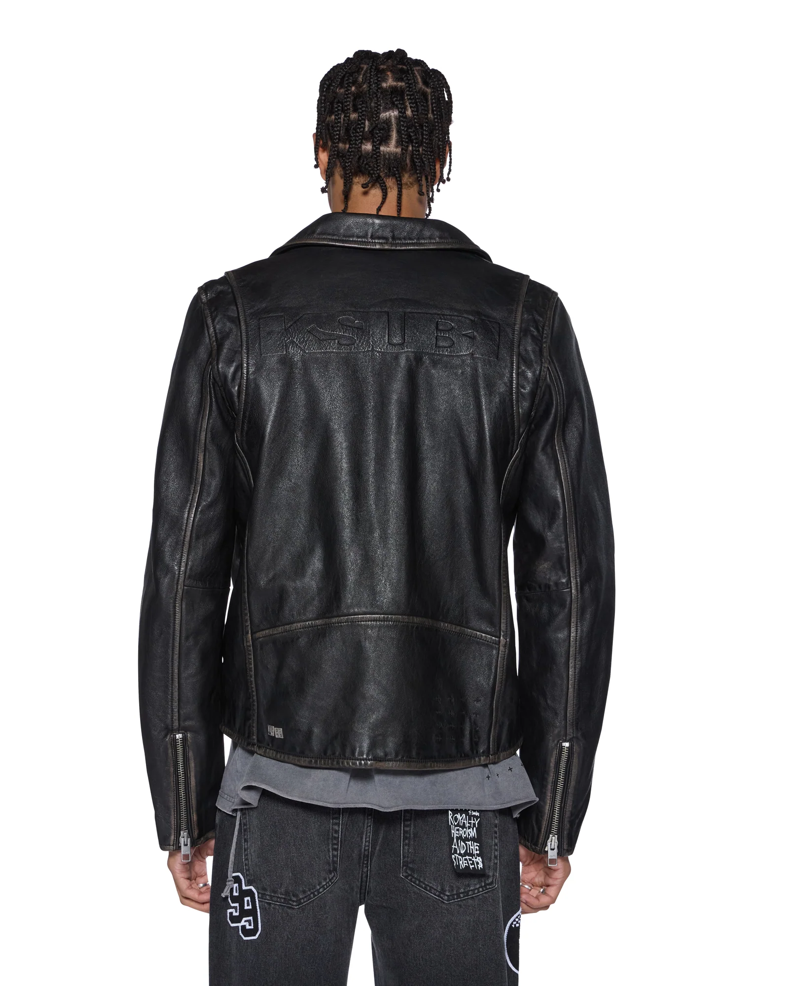 SOTT CAPITOL LEATHER JACKET BLACK