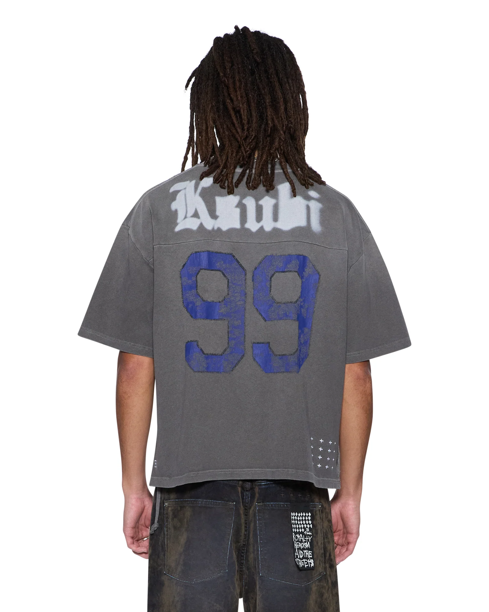 UTOPIA HALEN RAGLAN SS TEE CHARCOAL