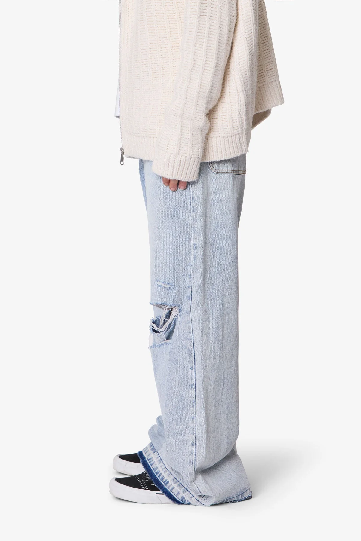 Baggy Rave Denim - Light Blue