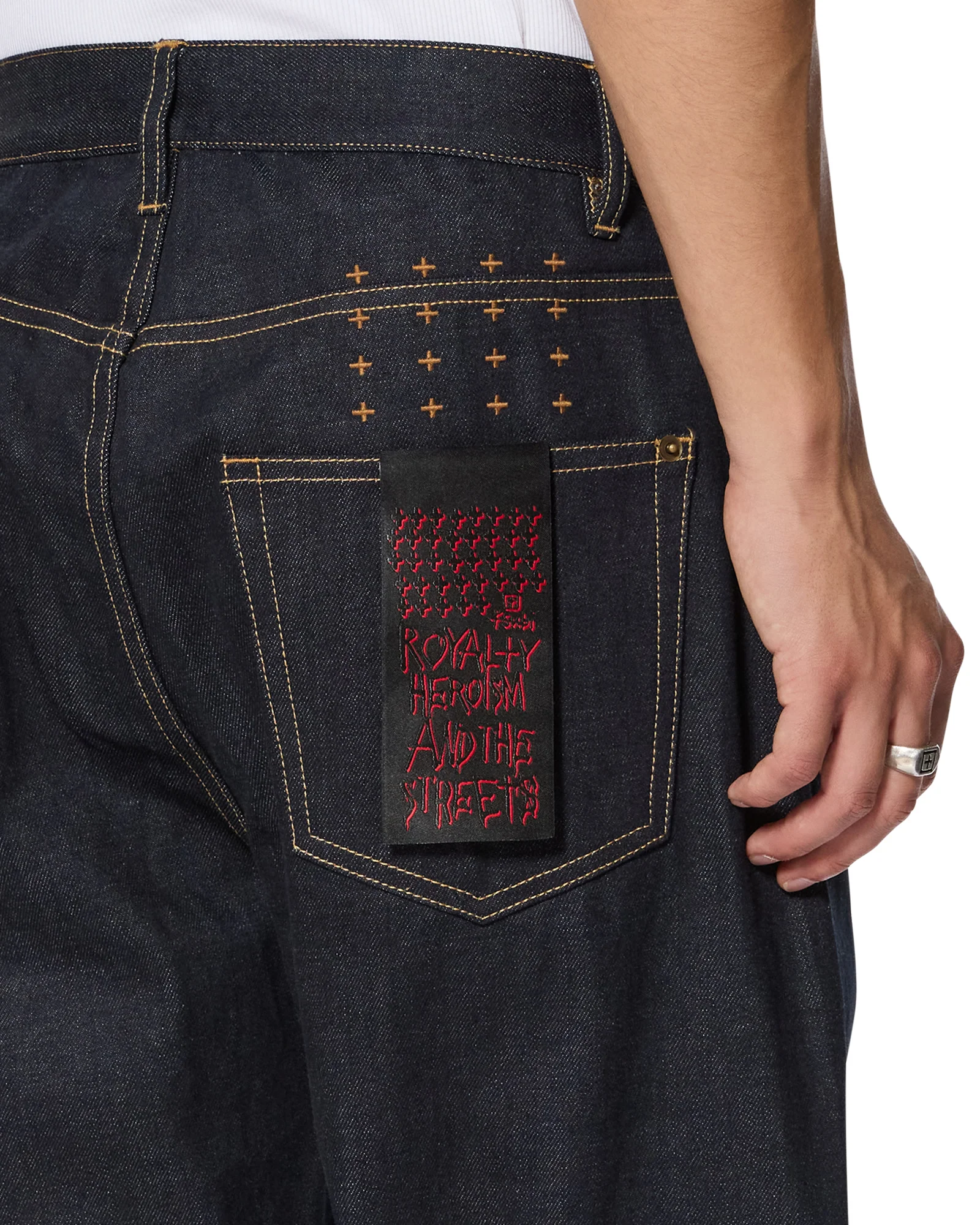 ANTI K SELVEDGE RAW BLUE