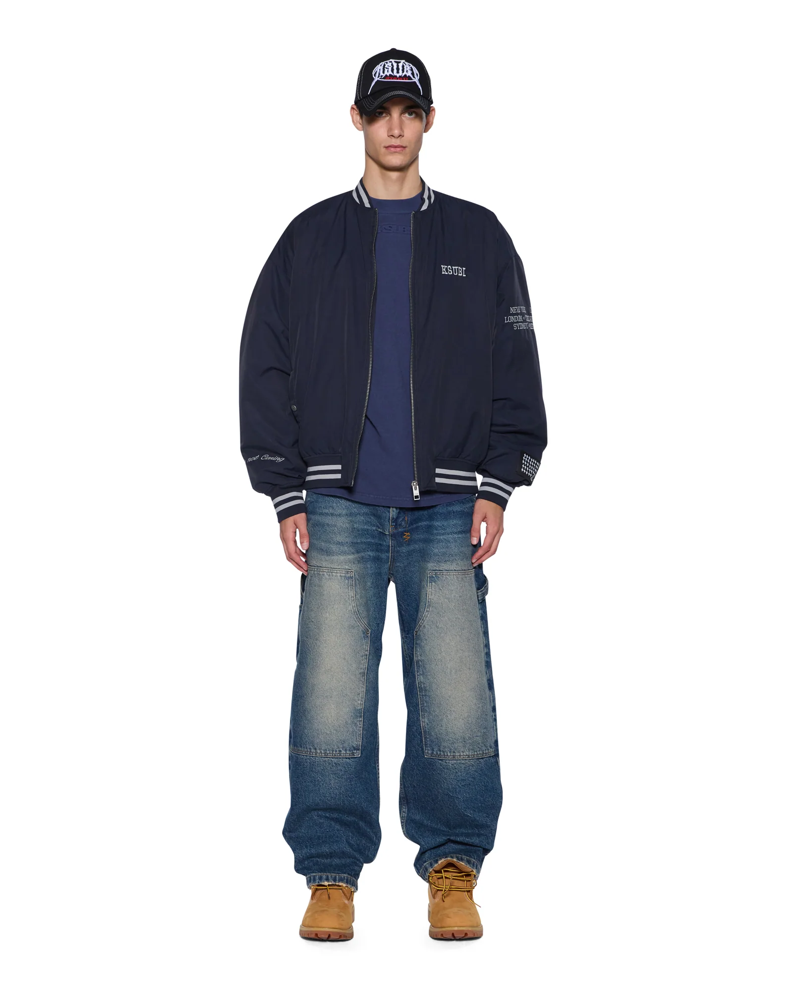 ROYALTY MA-1 BOMBER NAVY