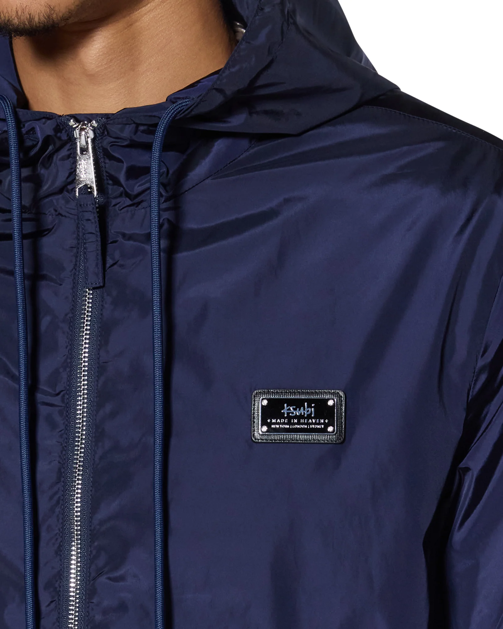 TEK NYLON JACKET NAVY