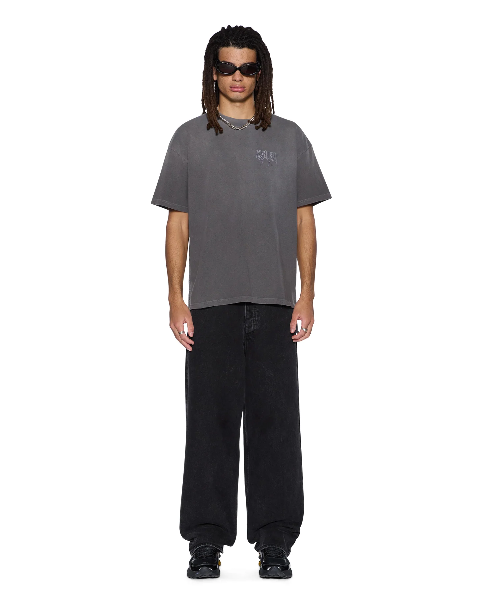 UTOPIA ANGEL EKCESS  SS TEE CHARCOAL