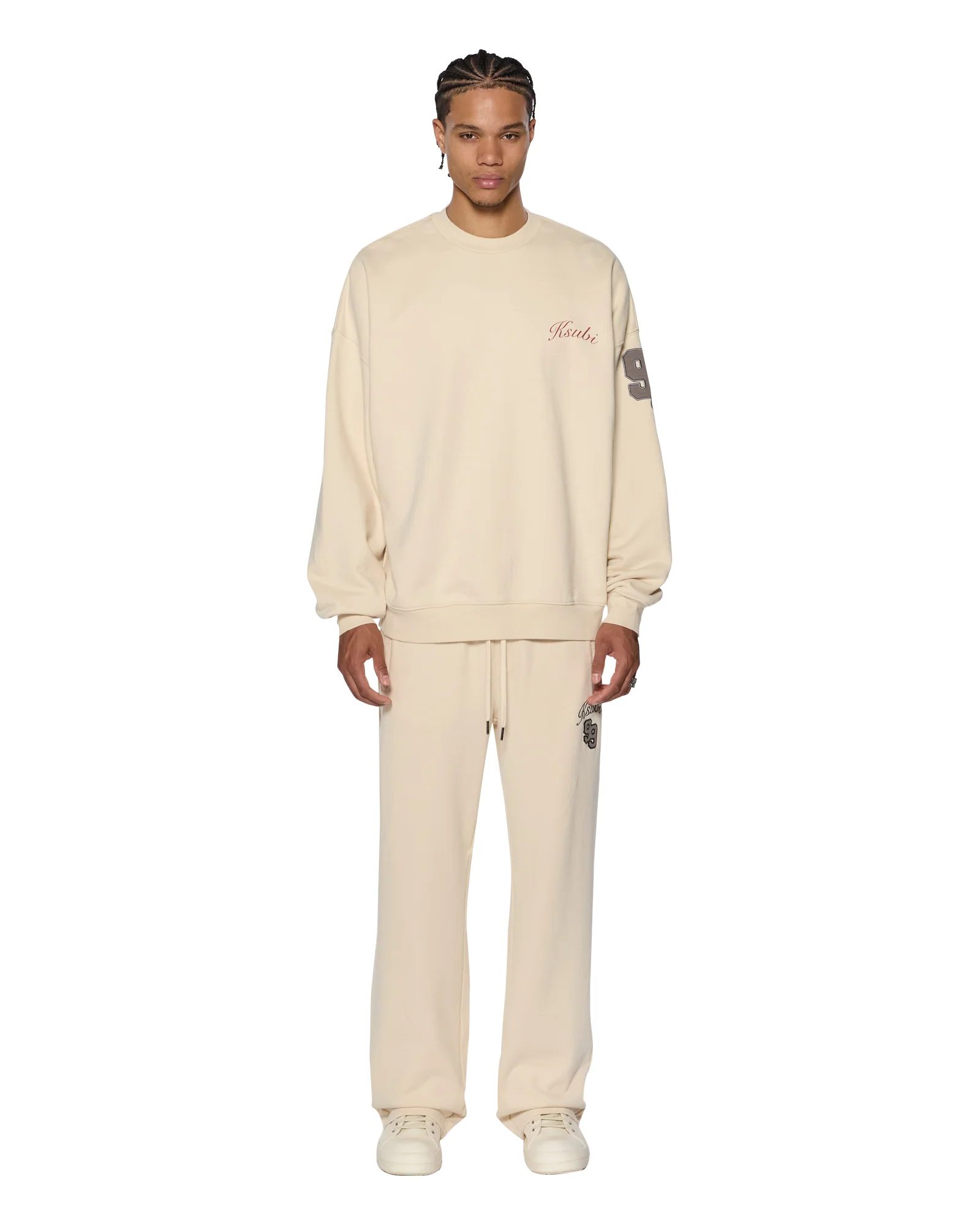 PLAYOFF EKCESS CREW NECK DUSTY DESERT