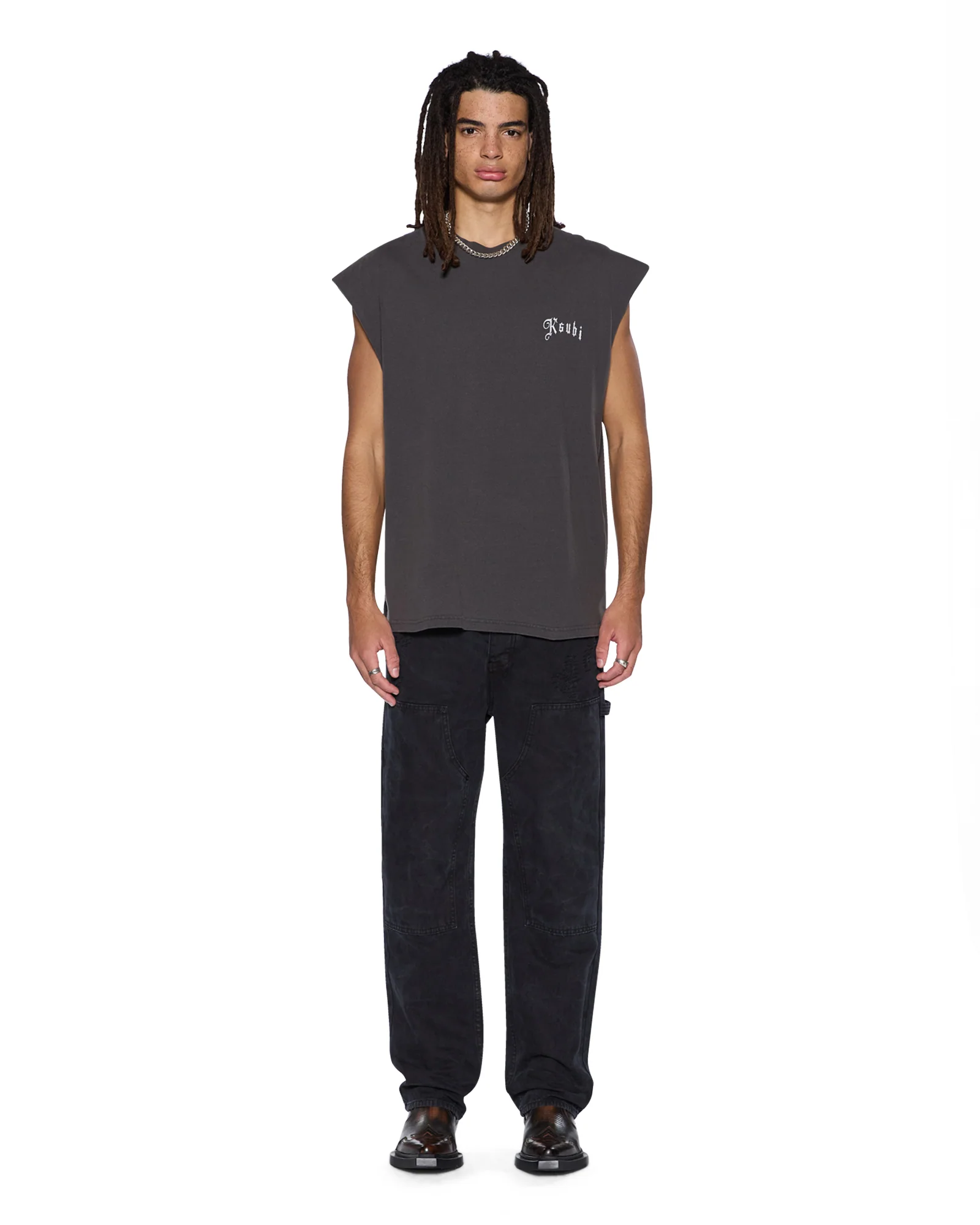 TRUCKSTOP ECKESS CUTOFF FADED BLACK