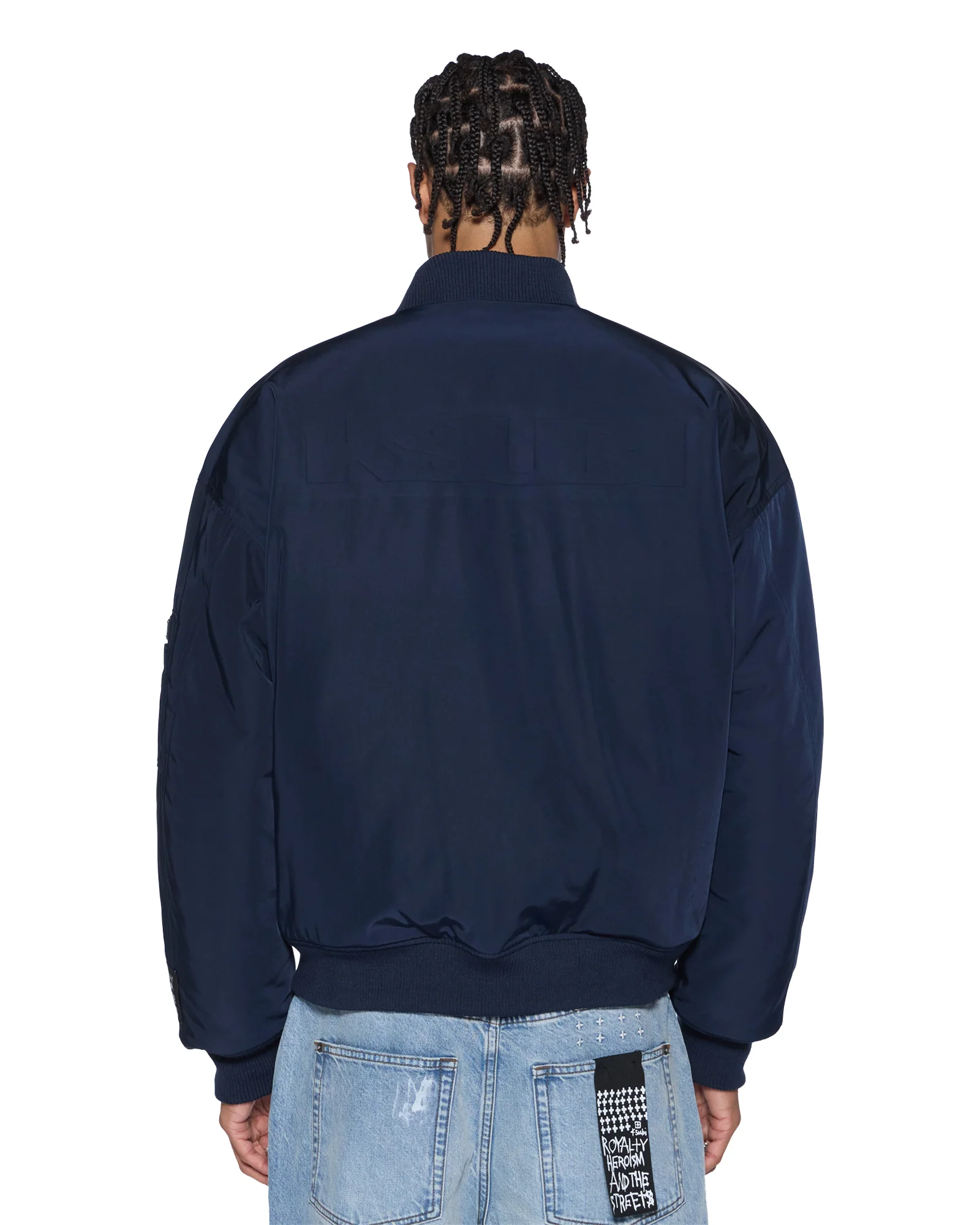 INTRUDER BOMBER JACKET NAVY