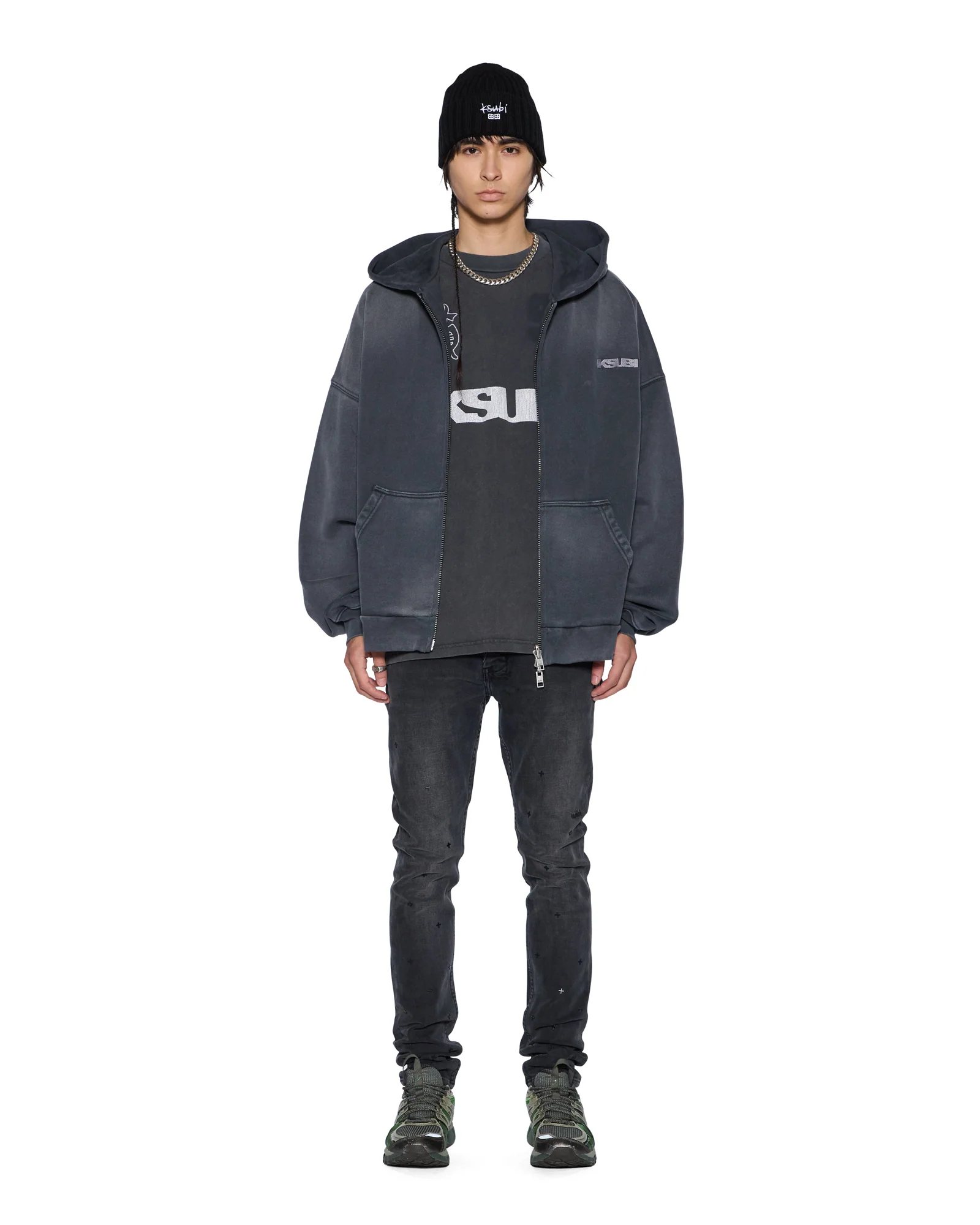 RUGGED EKCESS SS TEE BLASTED BLACK