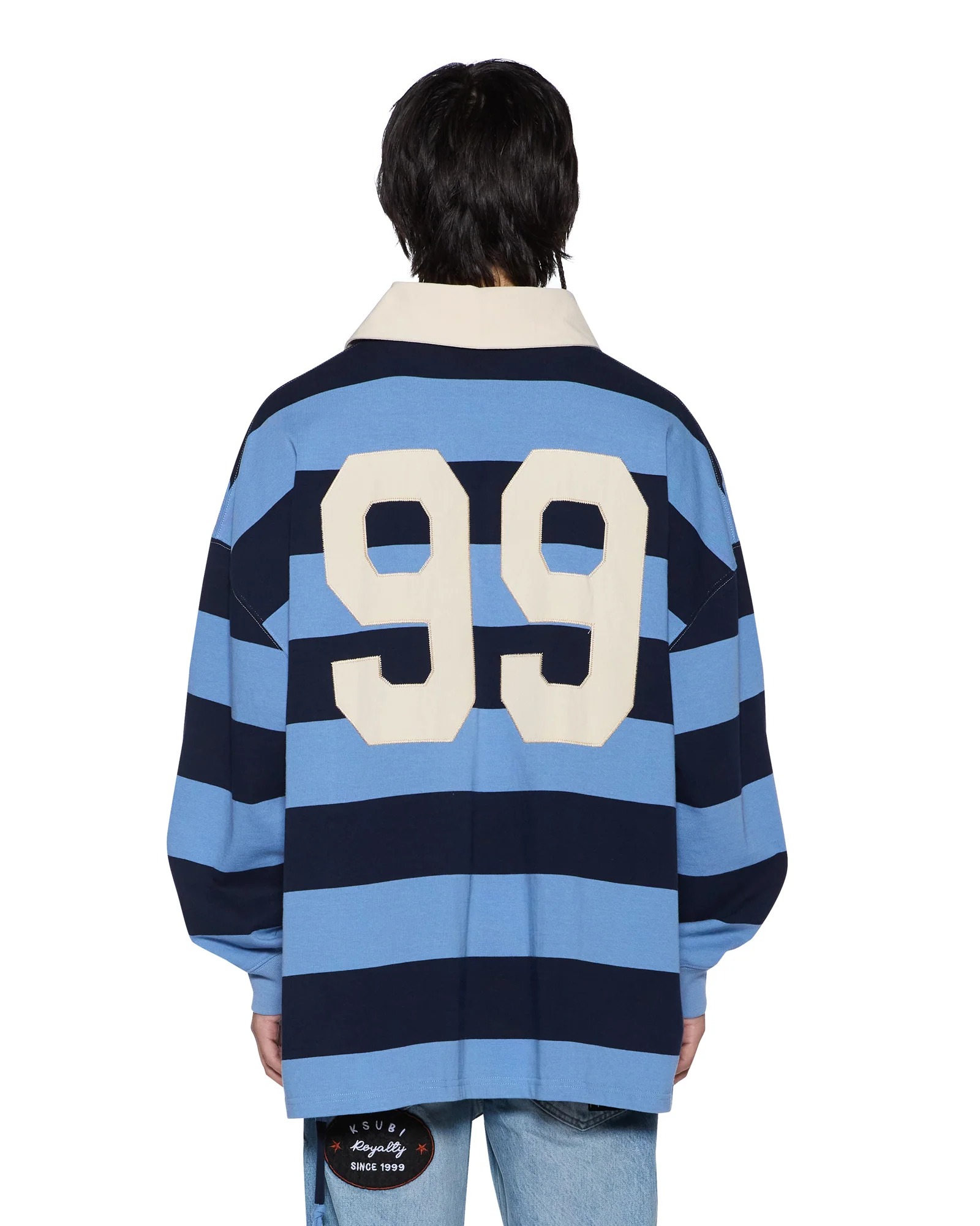 RUGGED RUGBY JERSEY FADED ICE