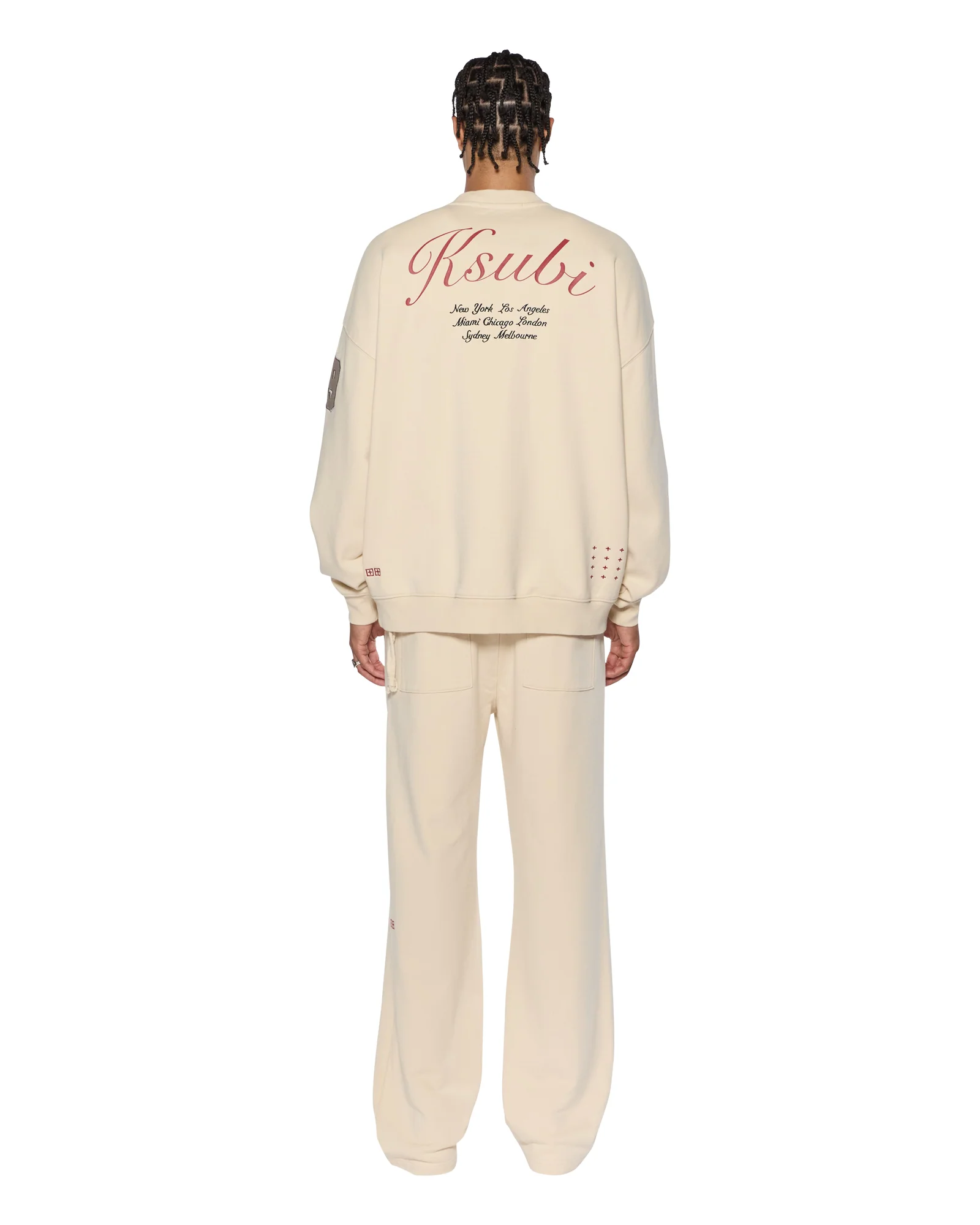 PLAYOFF EKCESS CREW NECK DUSTY DESERT