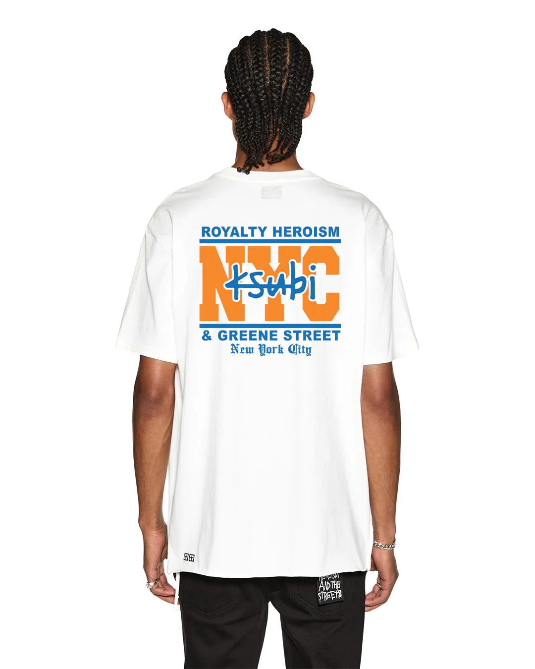 NYC AND THE STREETS SS BIGGIE TEE WHITE