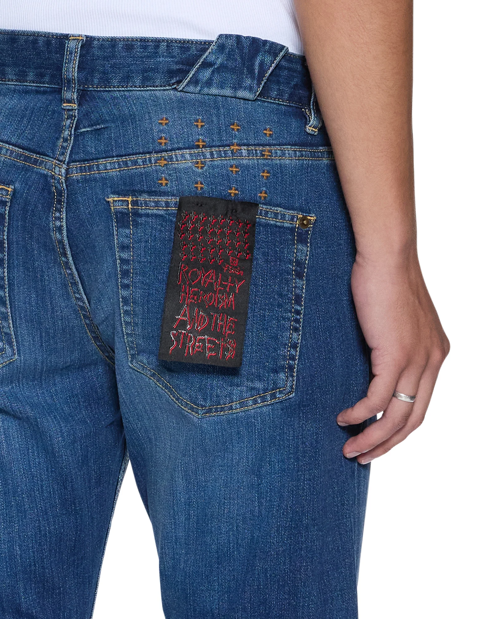 CHITCH SELVEDGE LA BLUE