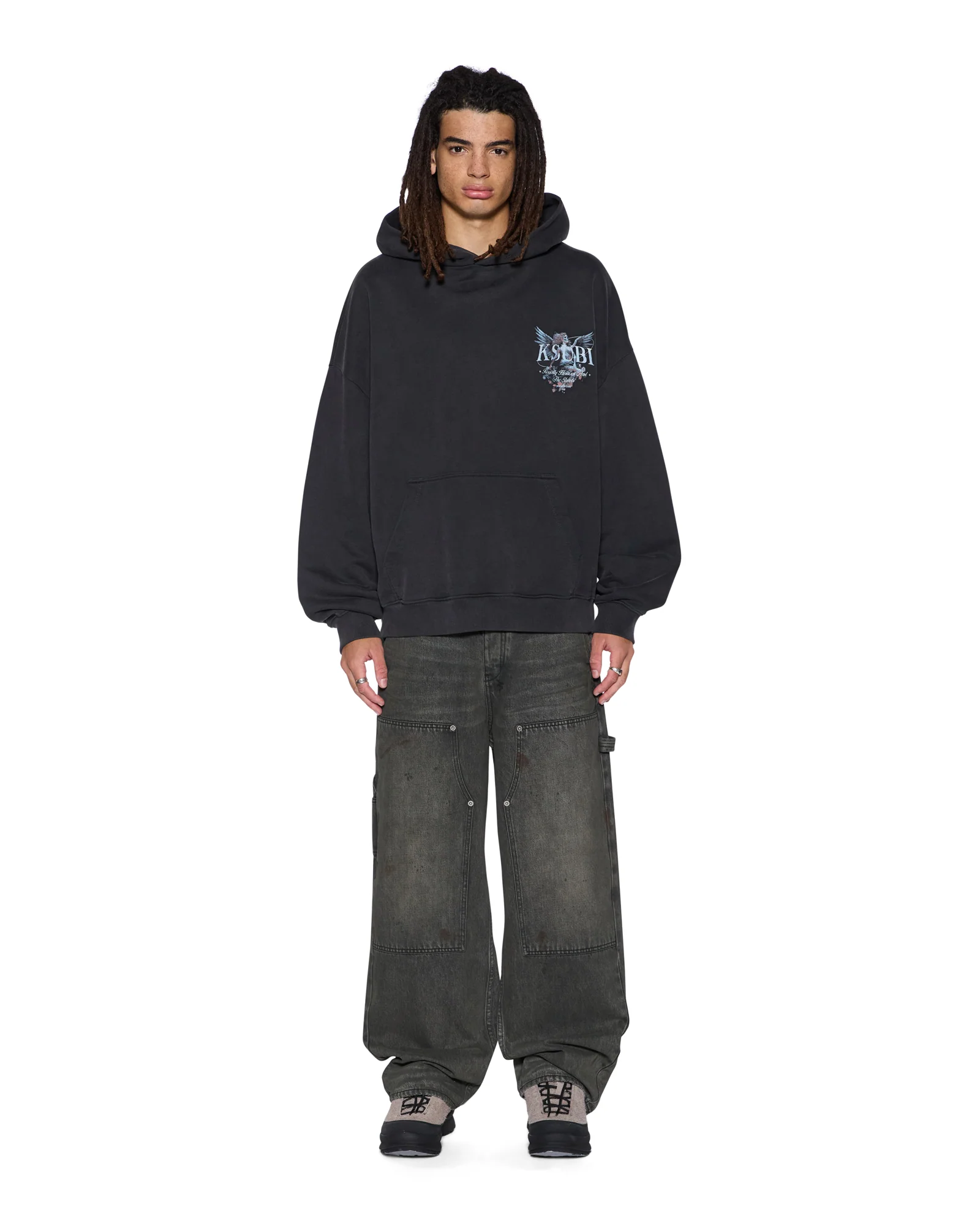 SPIRIT EKCESS HOODIE ACID BLACK