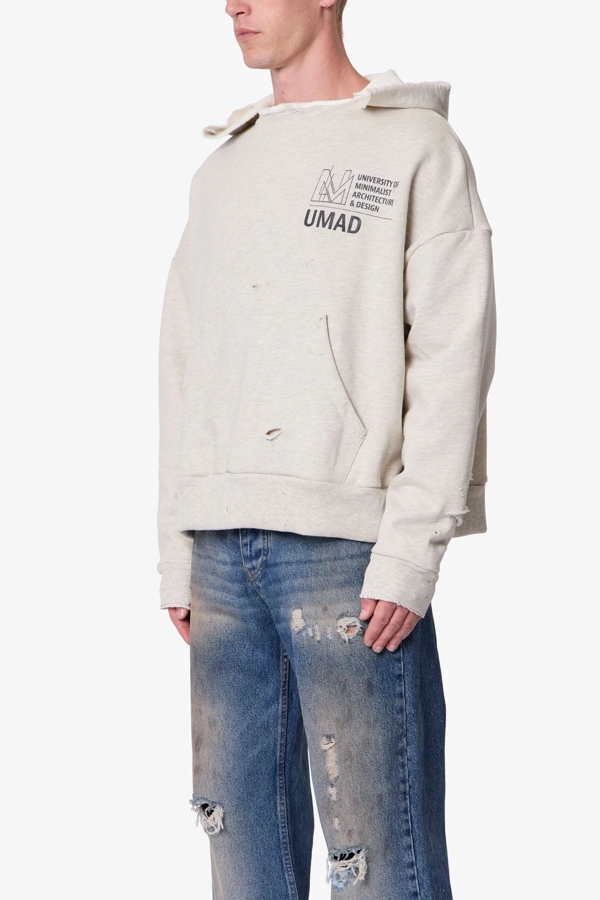 UMAD Thermal Hoodie - Heather Grey