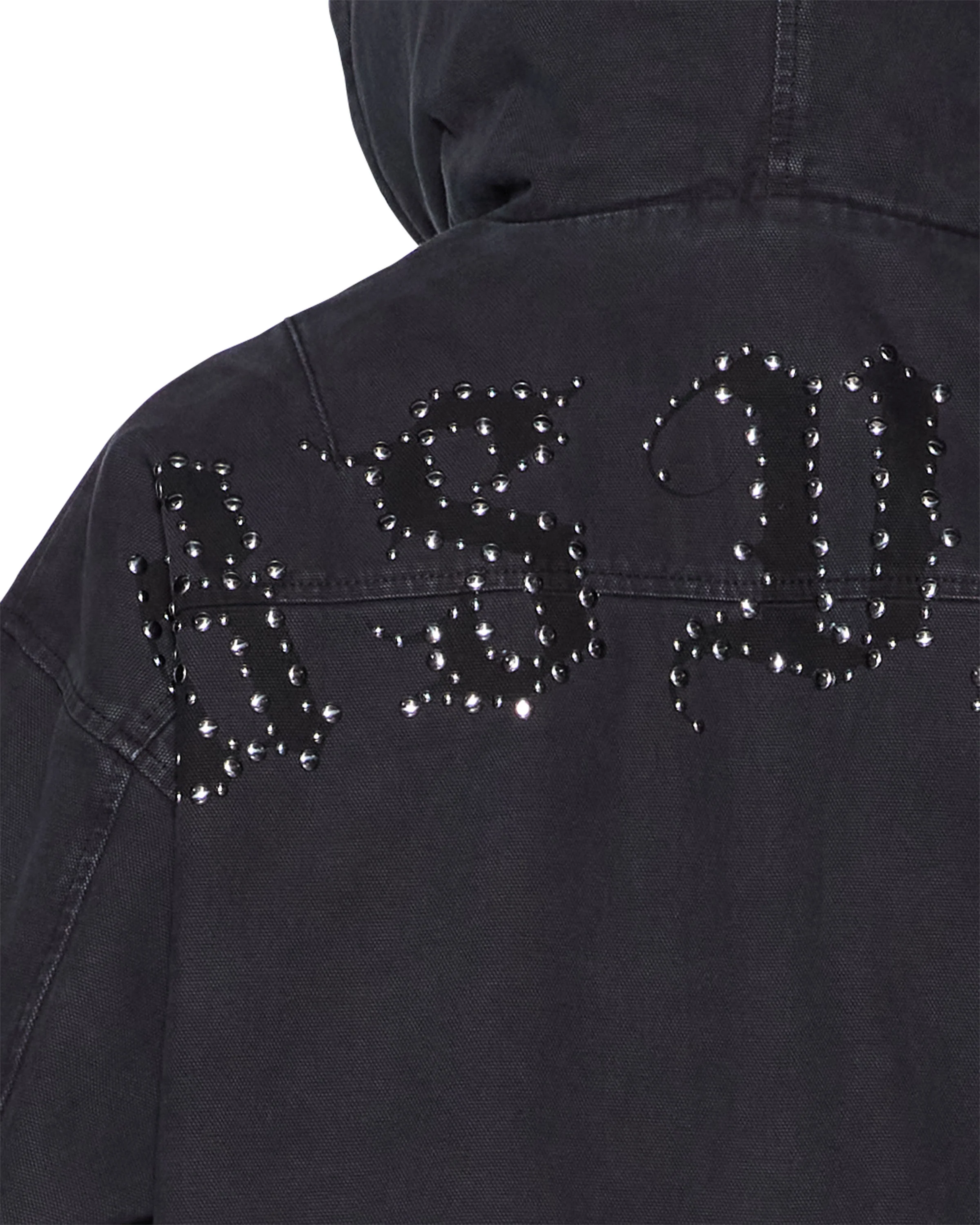 BOMBER JACKET STUD BLACK