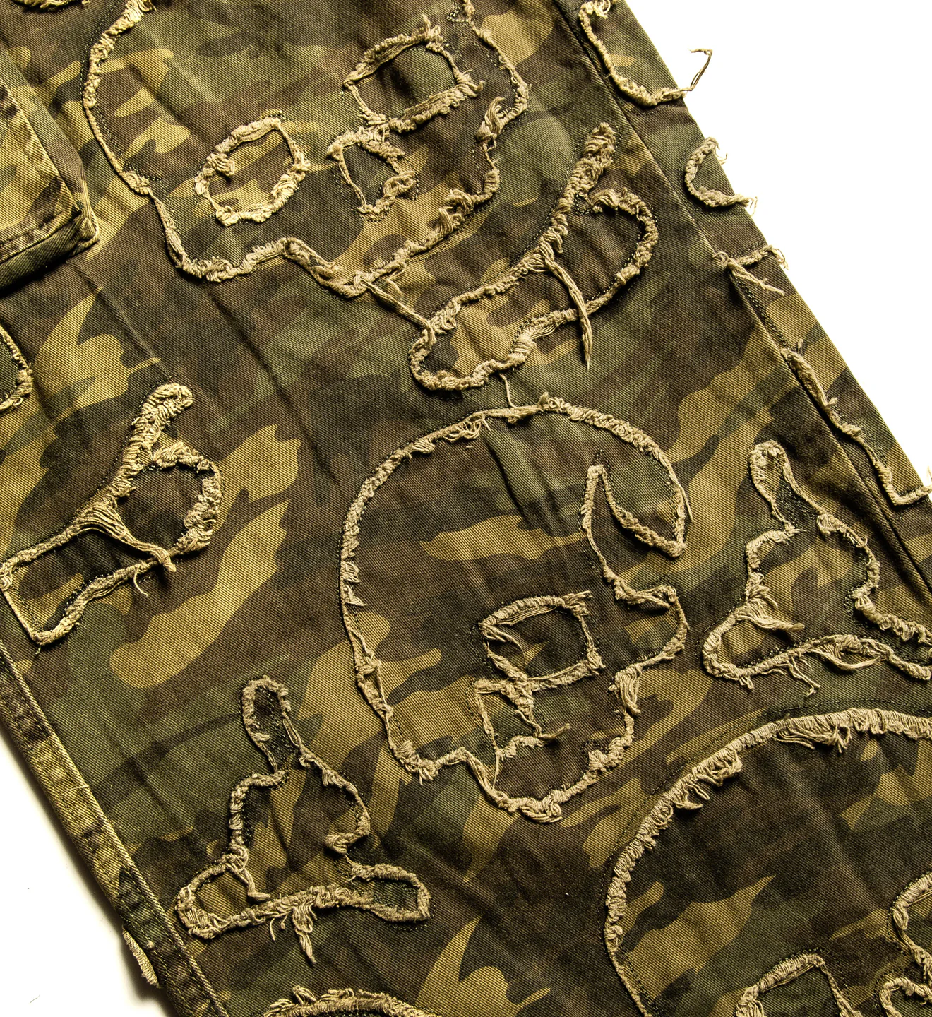 Skull Camo Denim