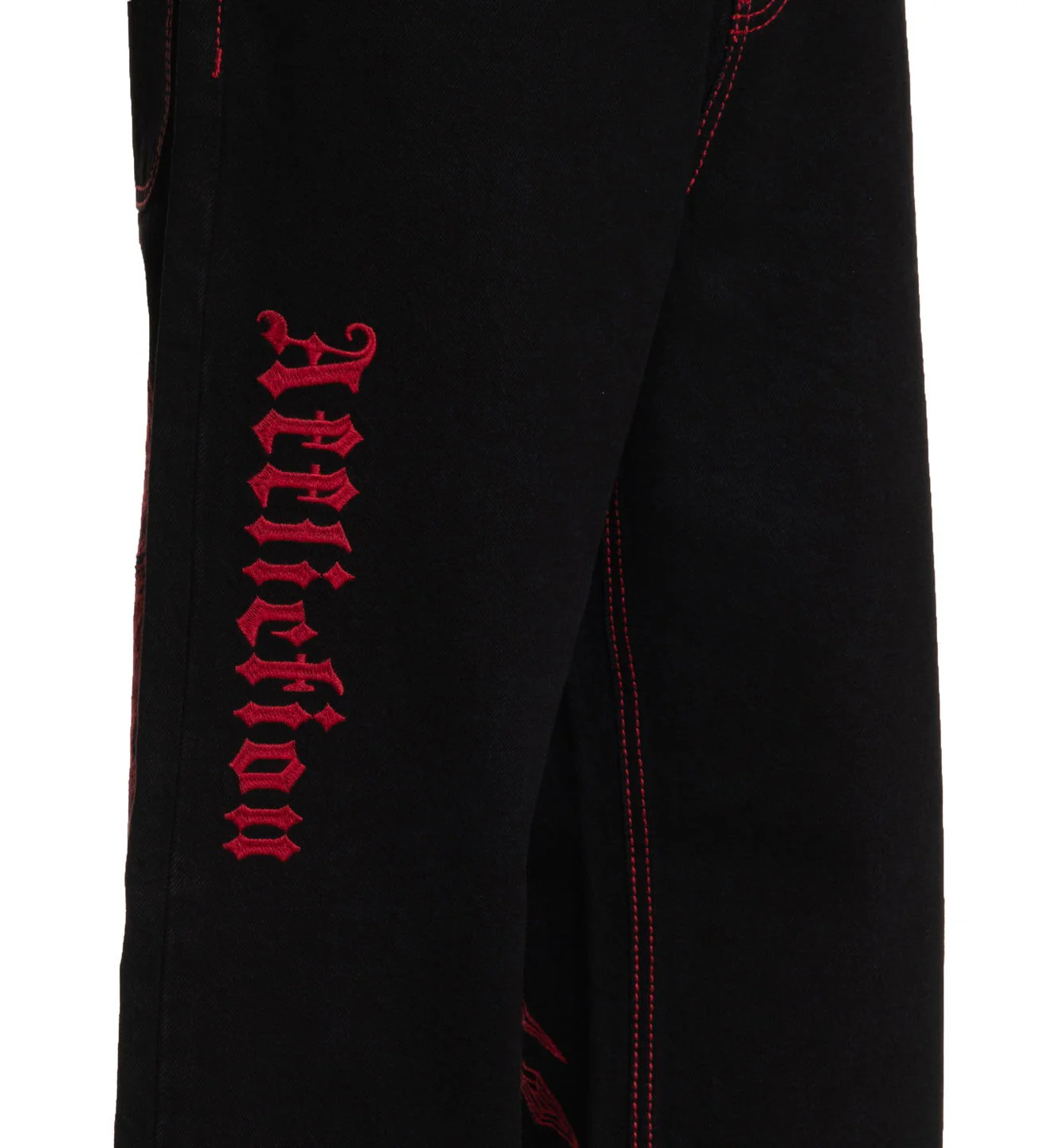 Wide Leg Wings Jeans